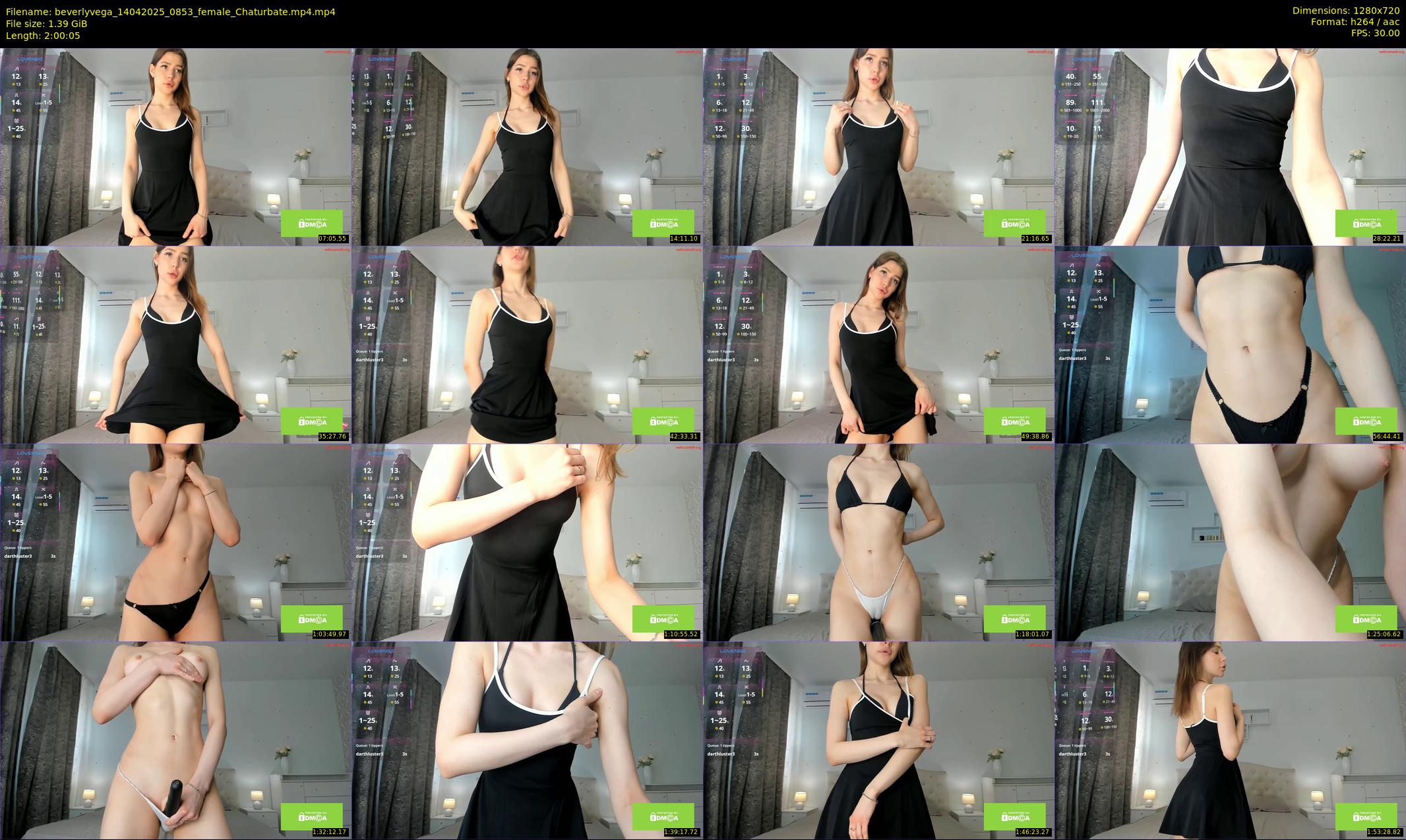 beverlyvega — 121 minute Chaturbate couple cam show recording, 720p, Apr 14, 2025