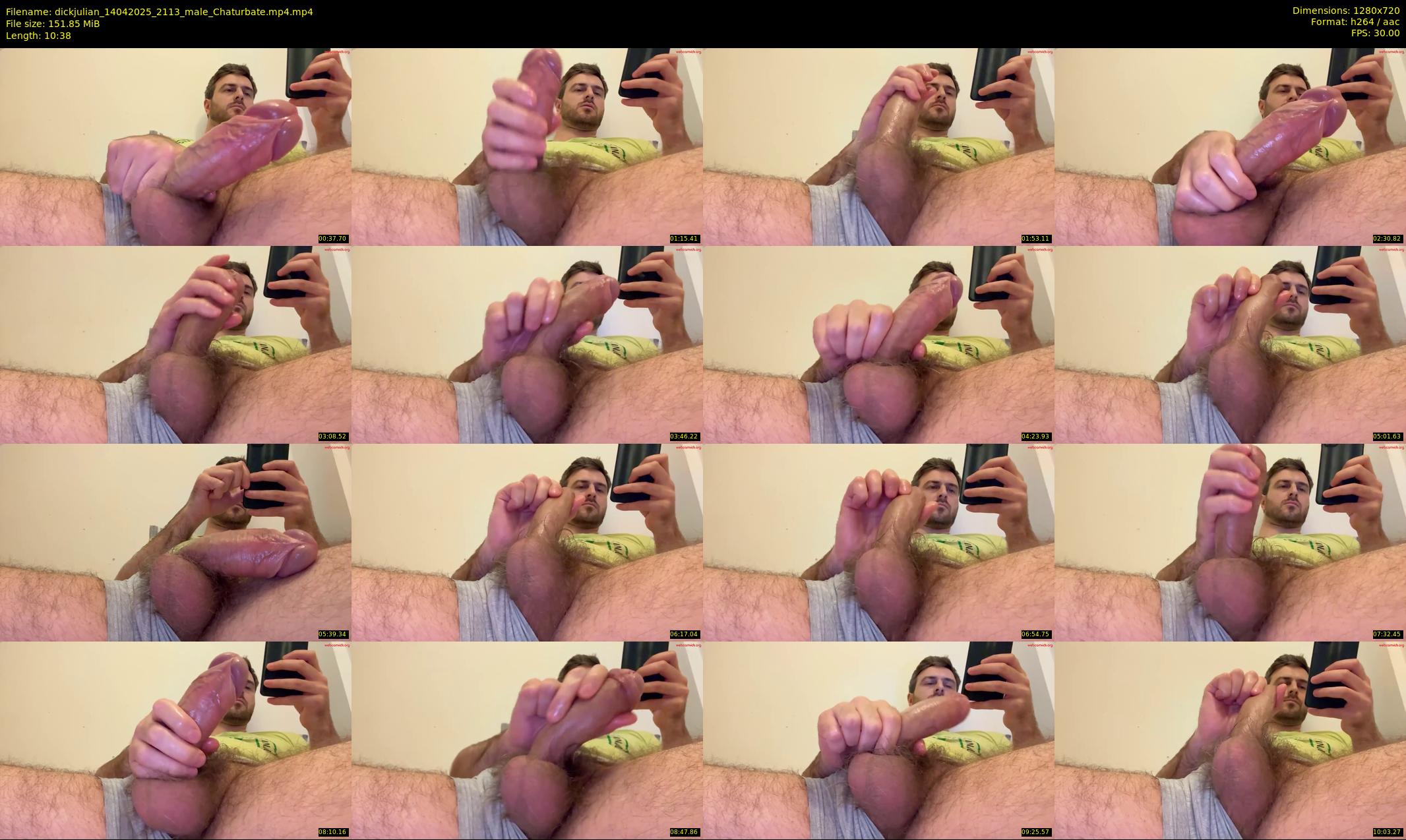 dickjulian — 11 minute Chaturbate male cam show recording, 720p, Apr 14, 2025
