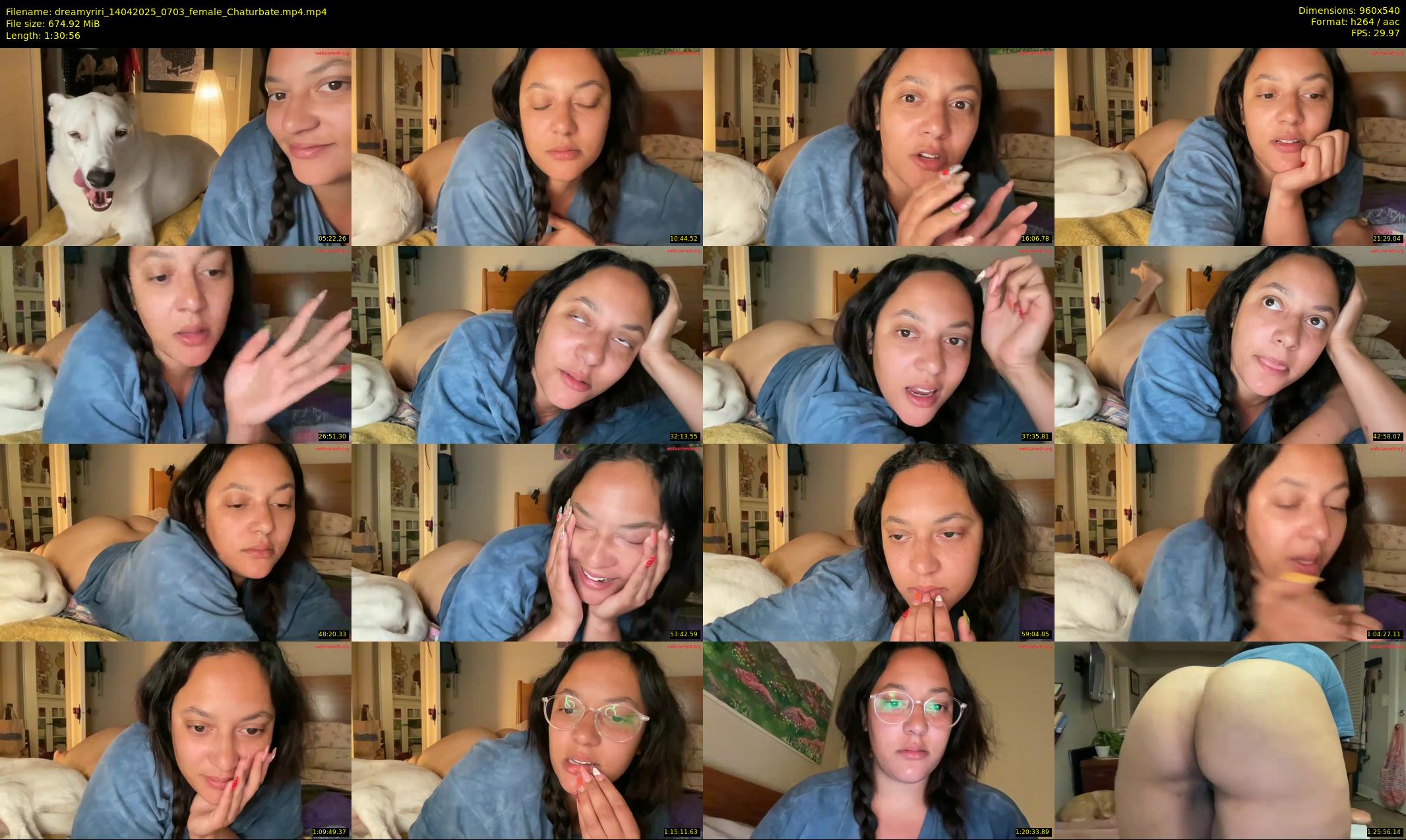 dreamyriri — 91 minute Chaturbate female cam show recording, 480p, Apr 14, 2025