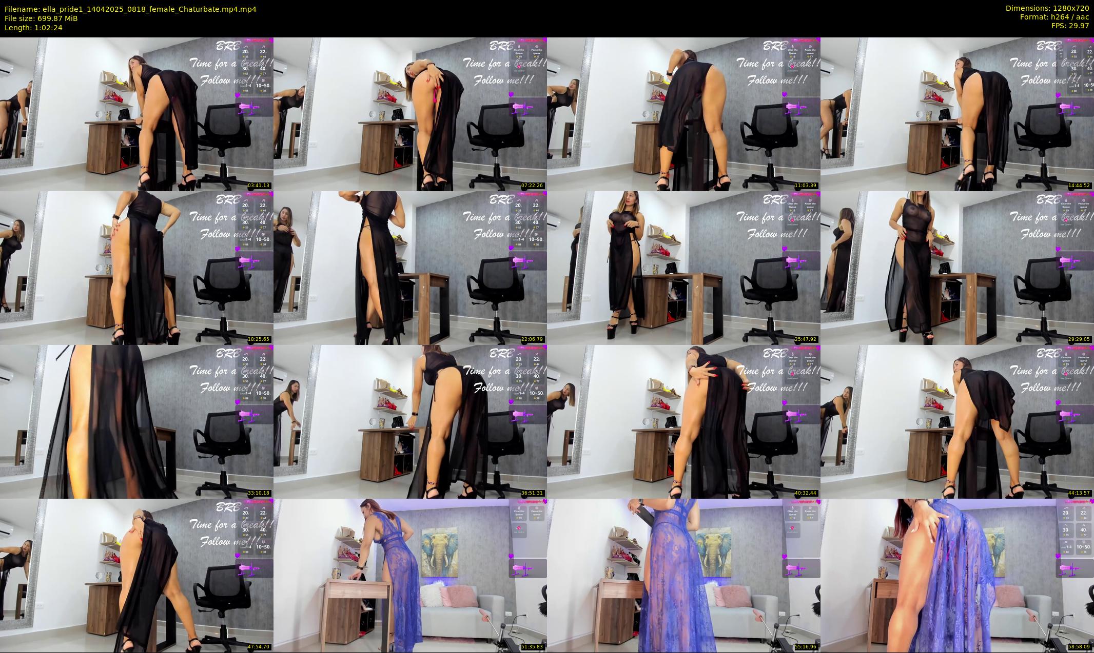 ella_pride1 — 63 minute Chaturbate female cam show recording, 720p, Apr 14, 2025