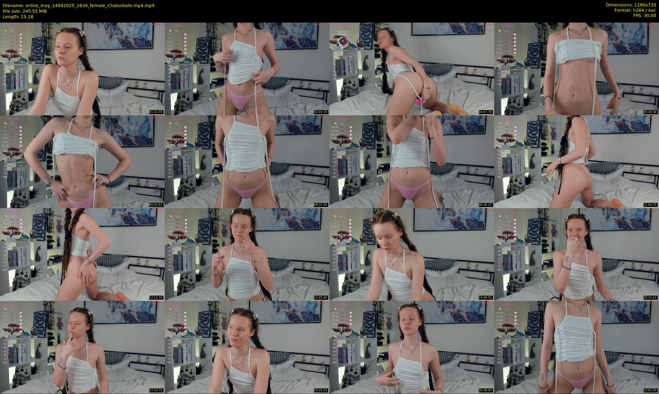 erline_may — 24 minute Chaturbate female cam show recording, 720p, Apr 14, 2025