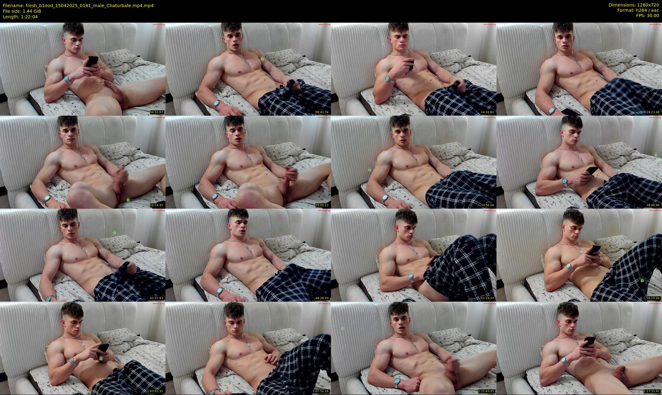 fresh_b1ood — 83 minute Chaturbate male cam show recording, 720p, Apr 15, 2025