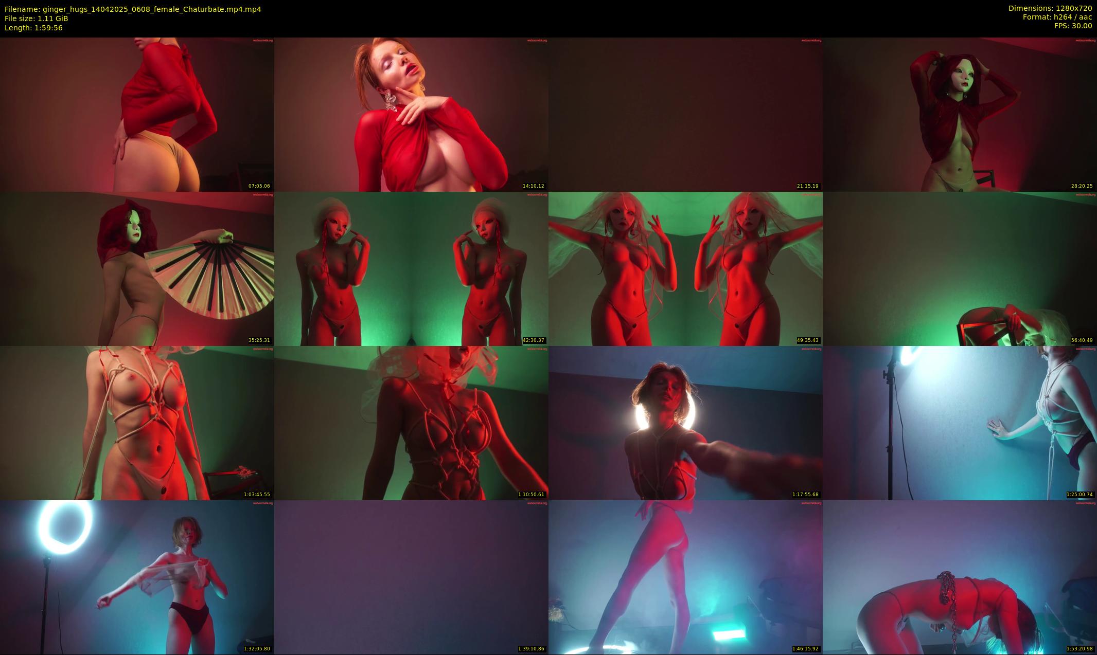 ginger_hugs — 120 minute Chaturbate female cam show recording, 720p, Apr 14, 2025