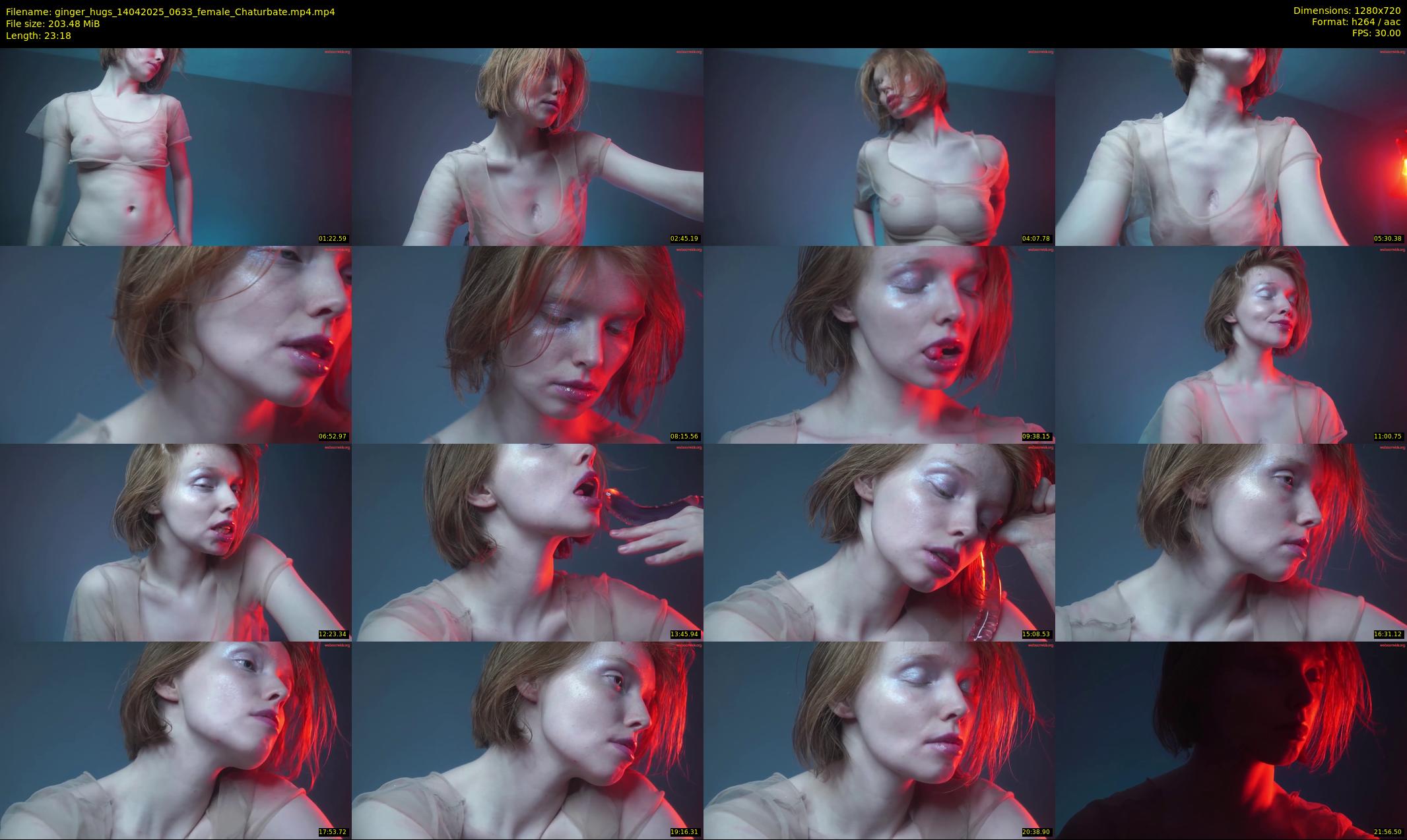 ginger_hugs — 24 minute Chaturbate female cam show recording, 720p, Apr 14, 2025