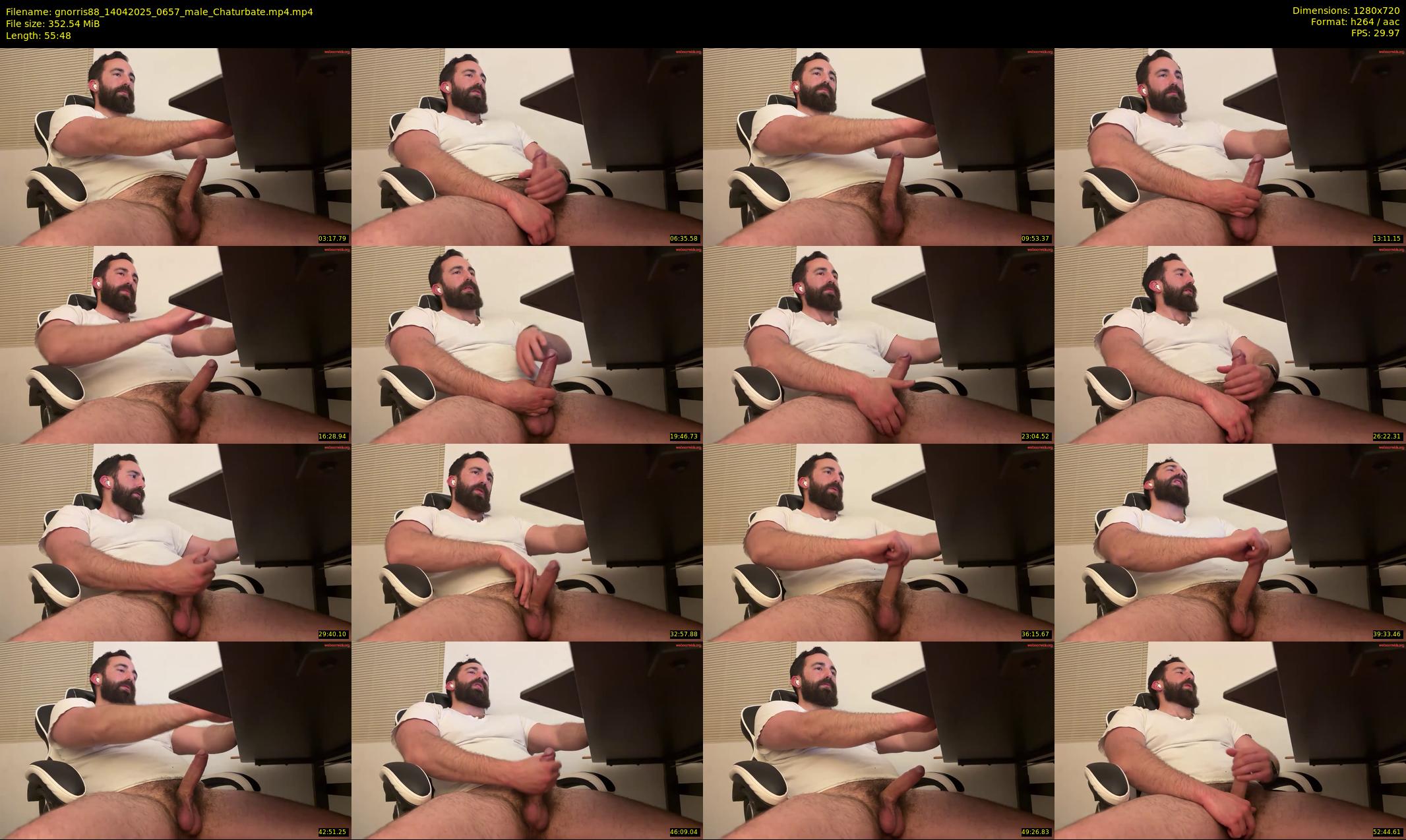 gnorris88 — 56 minute Chaturbate male cam show recording, 720p, Apr 14, 2025
