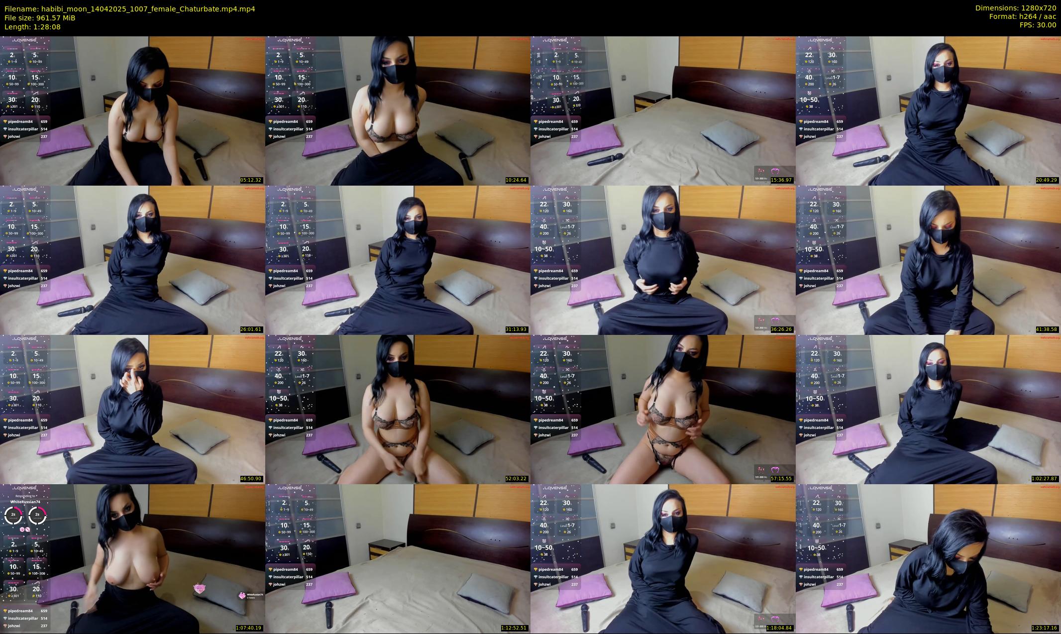 habibi_moon — 89 minute Chaturbate female cam show recording, 720p, Apr 14, 2025
