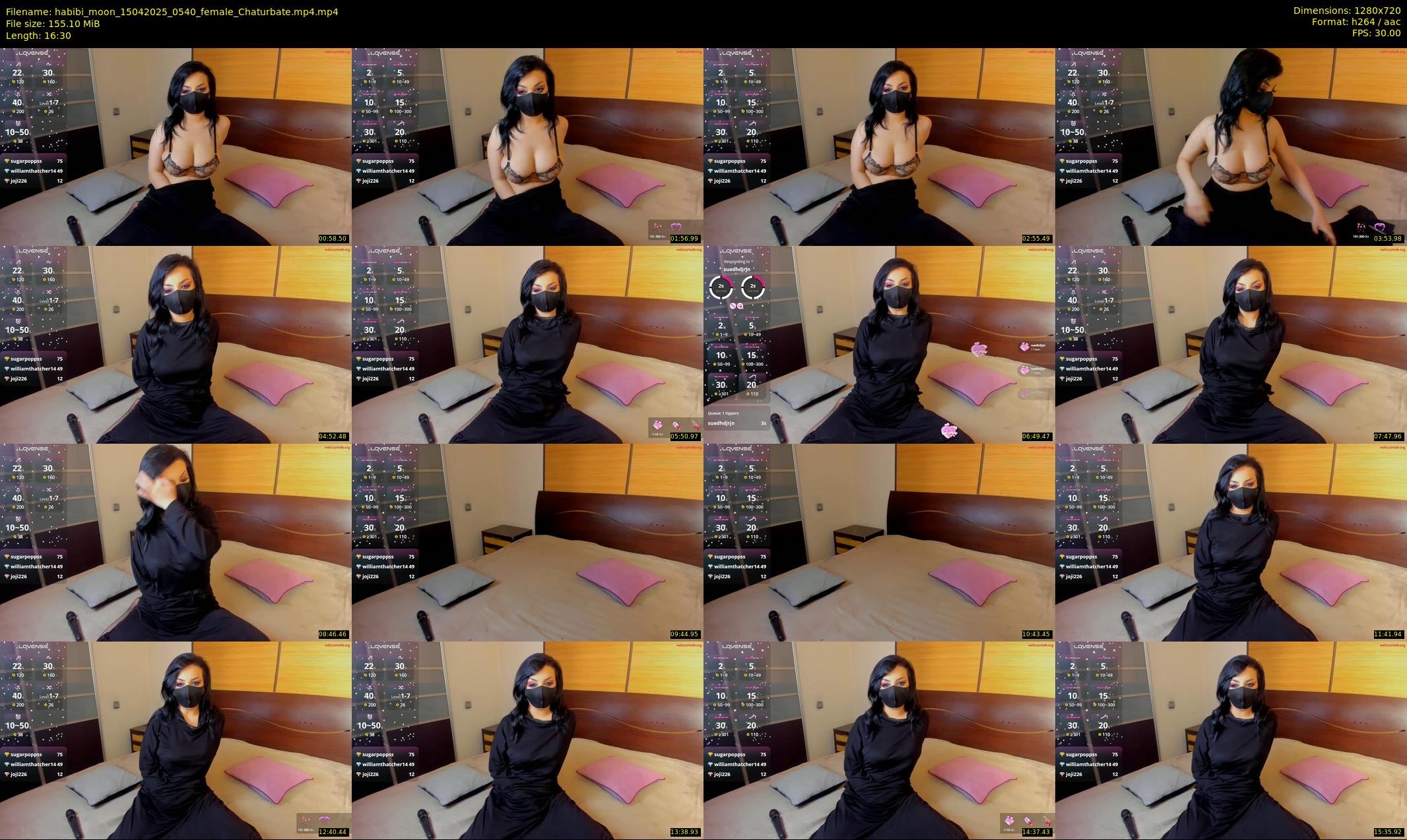 habibi_moon — 17 minute Chaturbate female cam show recording, 720p, Apr 15, 2025
