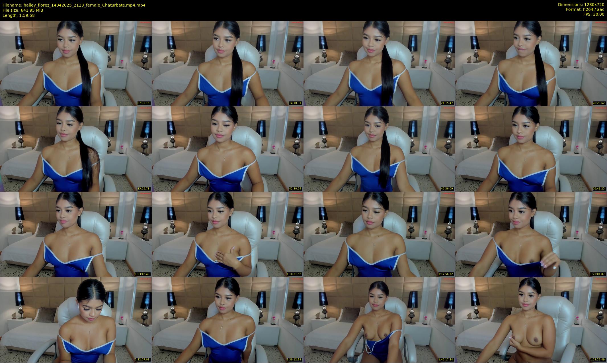 hailey_florez — 120 minute Chaturbate female cam show recording, 720p, Apr 14, 2025