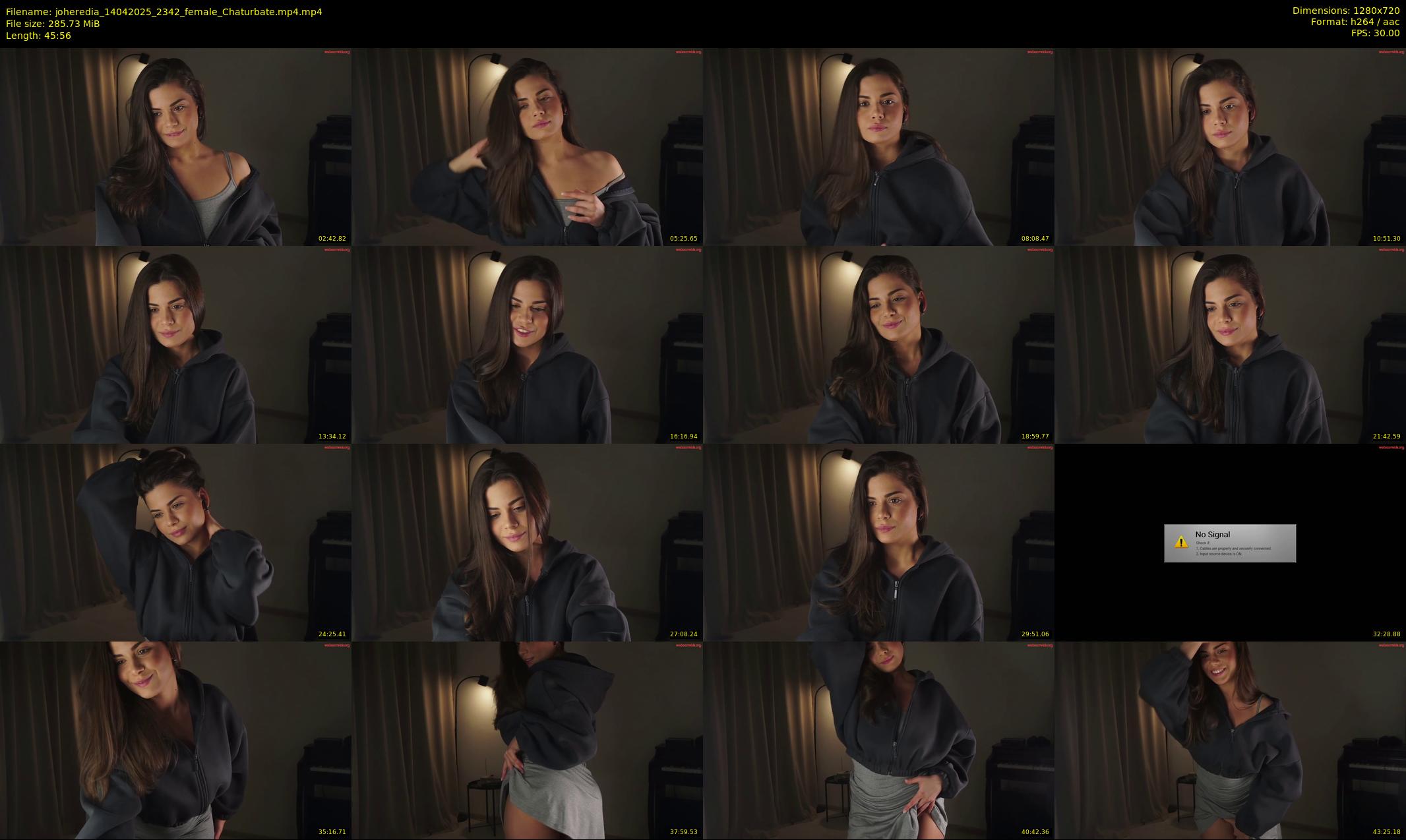 joheredia — 46 minute Chaturbate female cam show recording, 720p, Apr 14, 2025