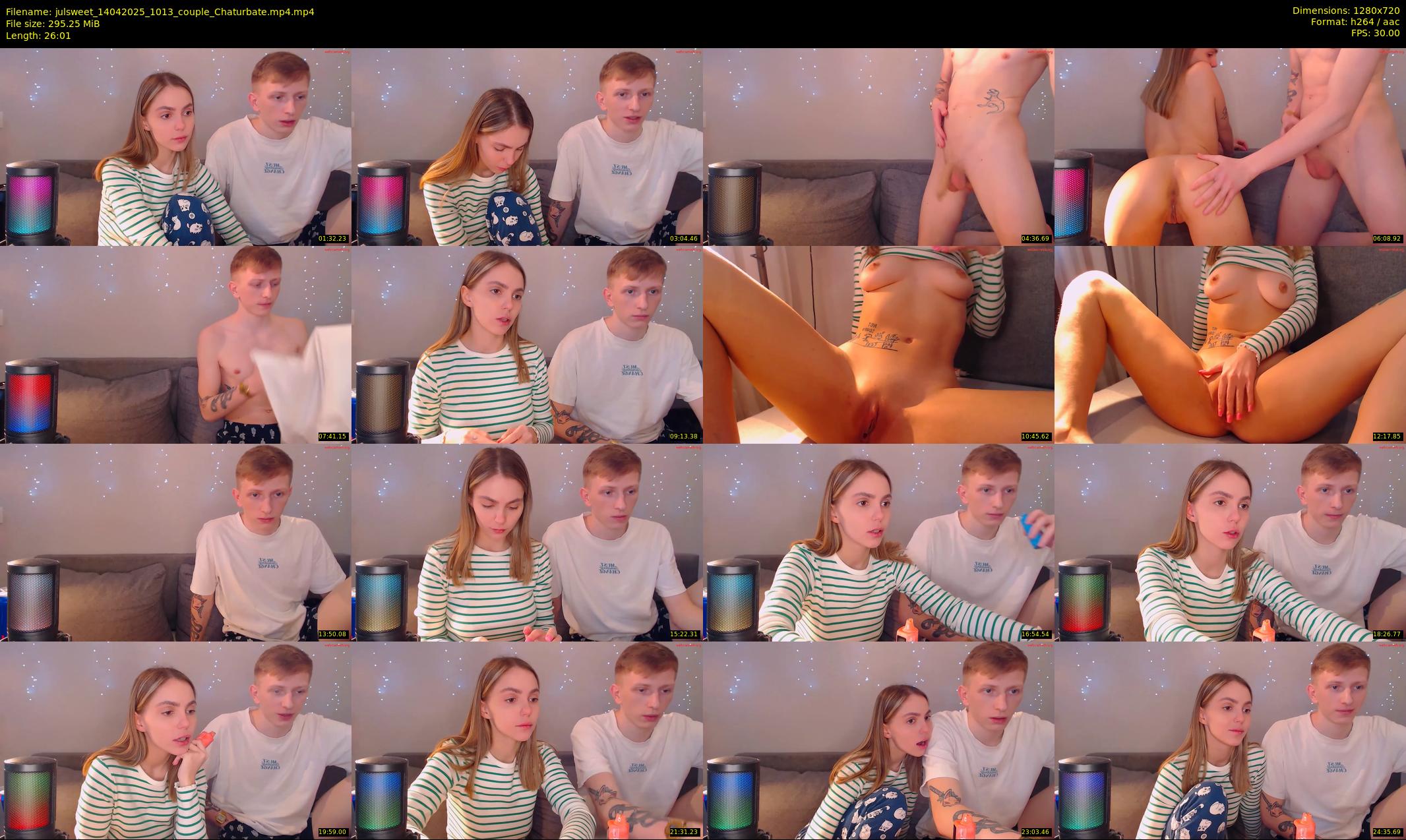 julsweet — 27 minute Chaturbate male cam show recording, 720p, Apr 14, 2025