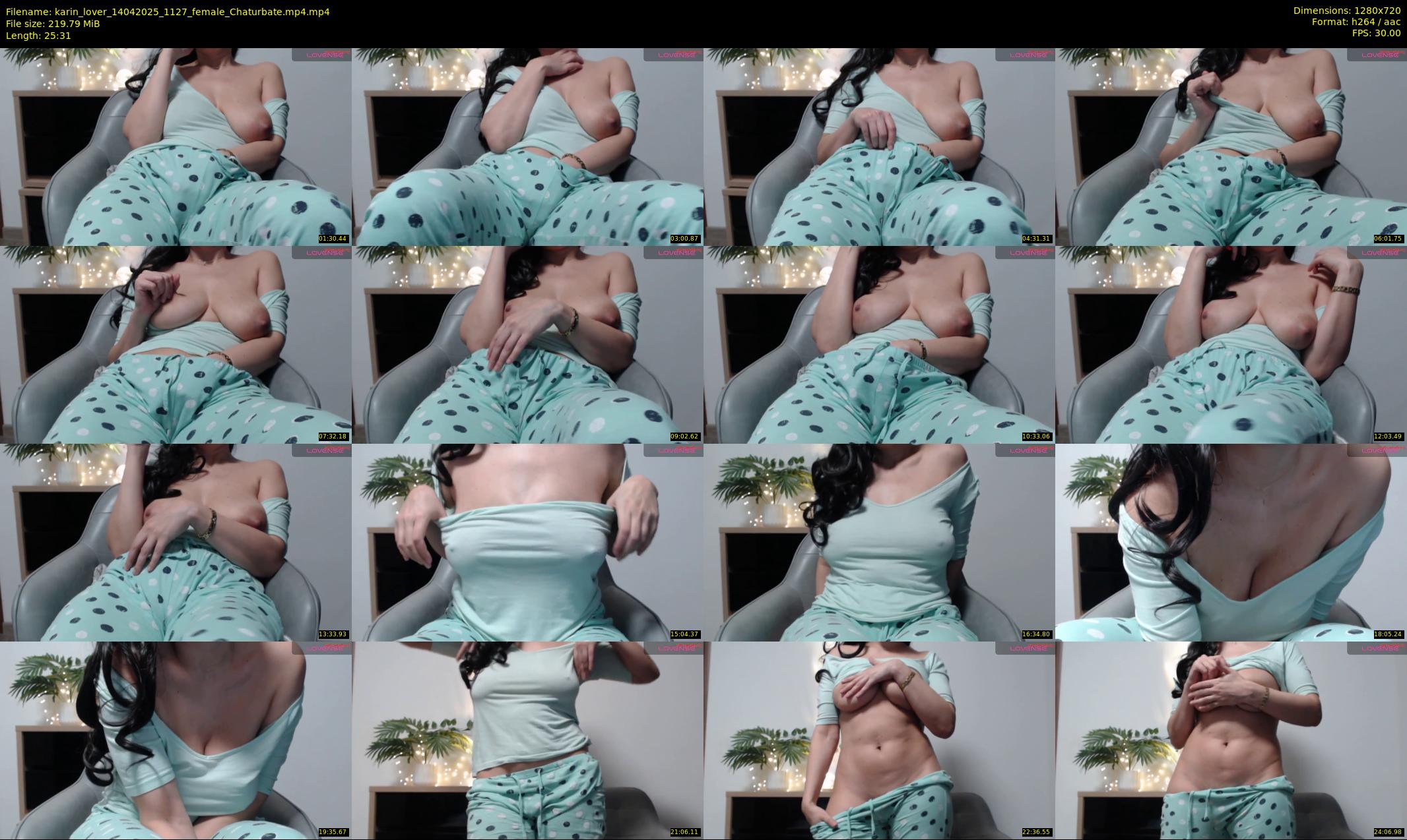 karin_lover — 26 minute Chaturbate female cam show recording, 720p, Apr 14, 2025