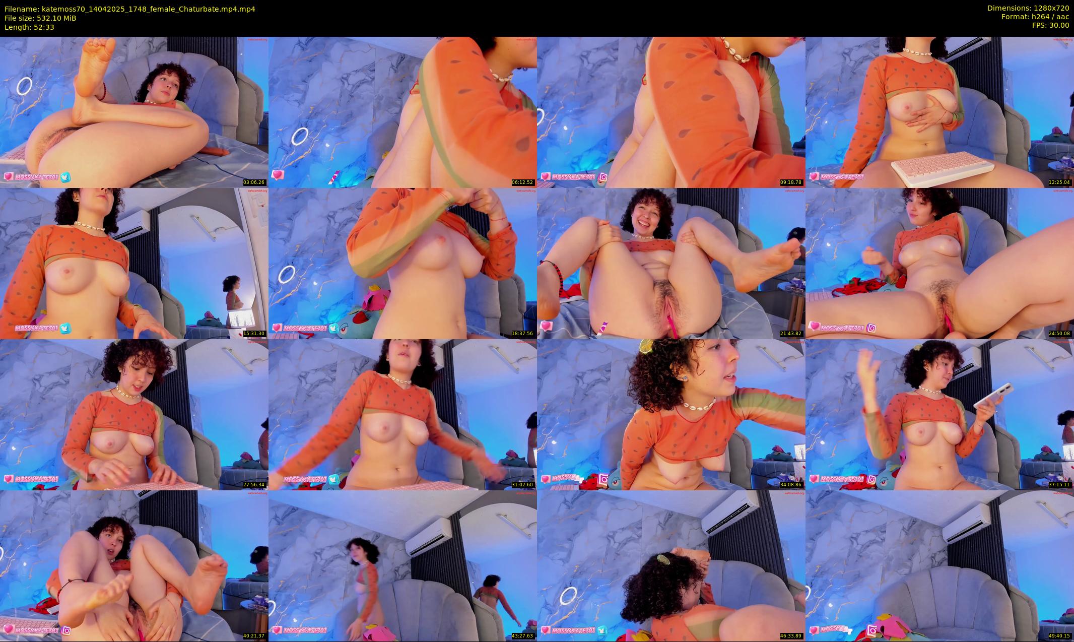 katemoss70 — 53 minute Chaturbate female cam show recording, 720p, Apr 14, 2025