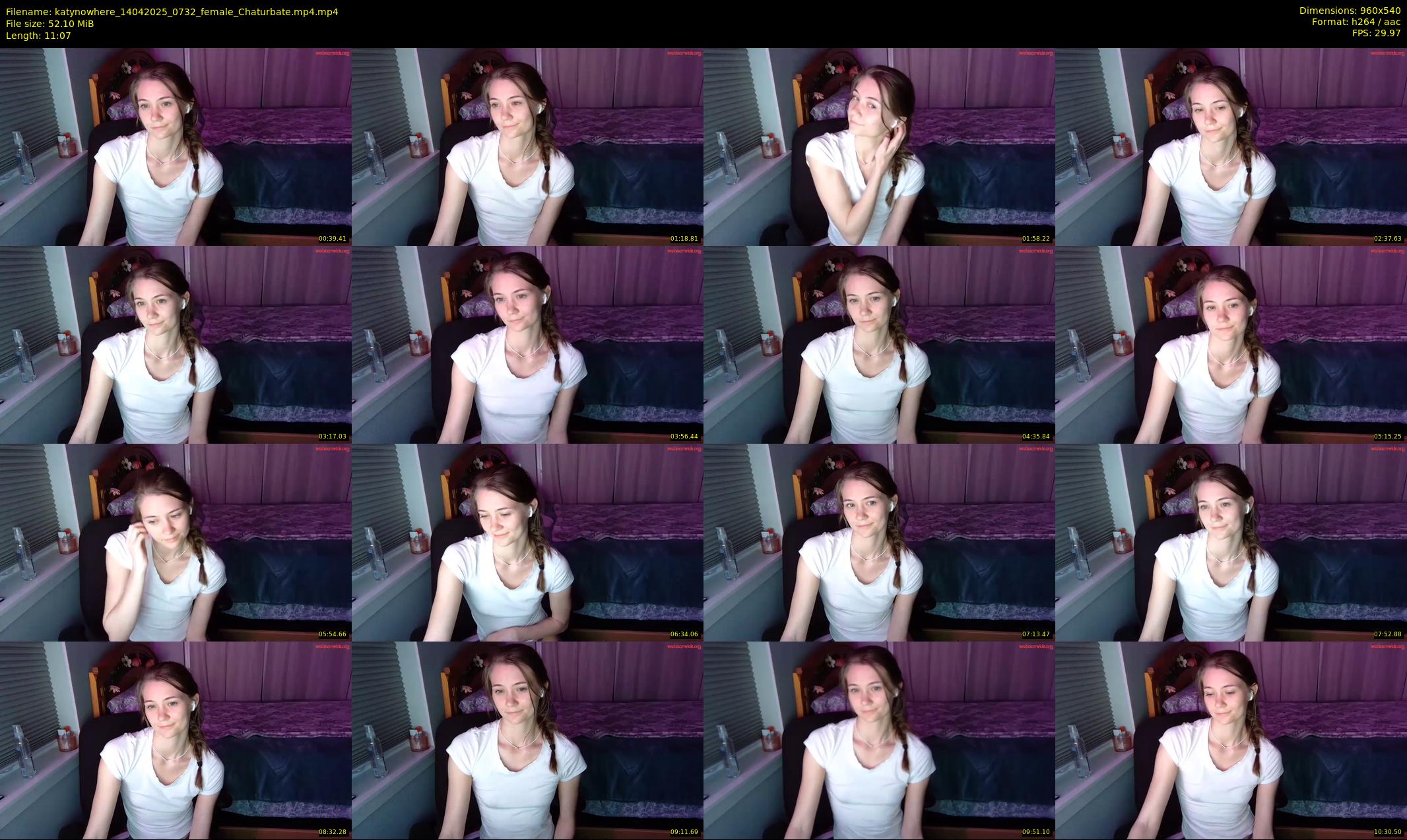 katynowhere — 12 minute Chaturbate female cam show recording, 480p, Apr 14, 2025