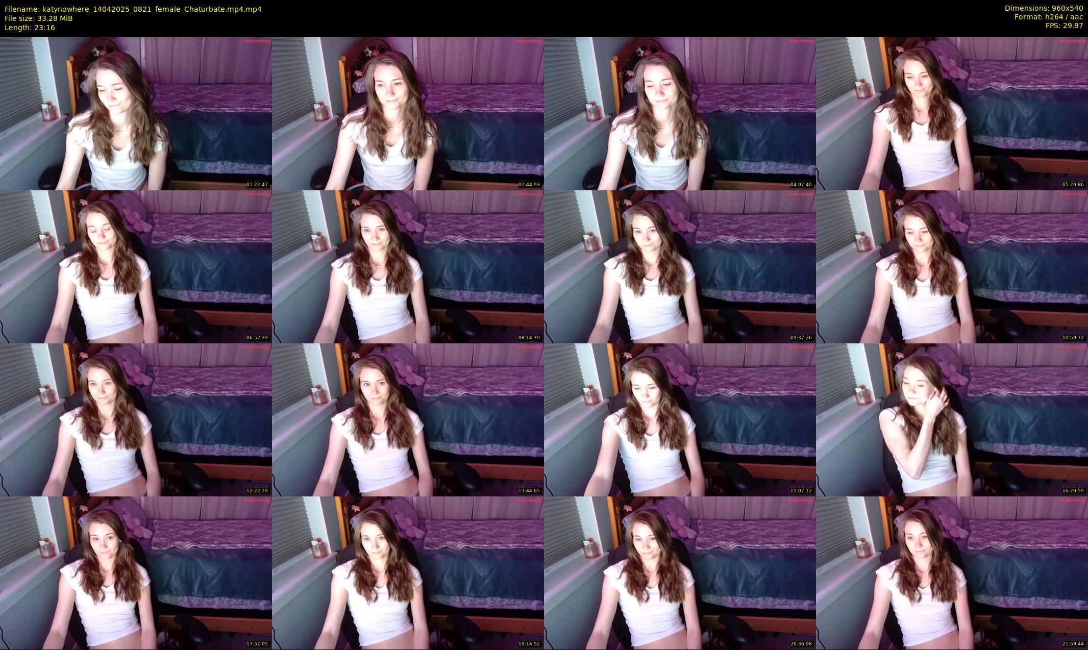 katynowhere — 24 minute Chaturbate female cam show recording, 480p, Apr 14, 2025