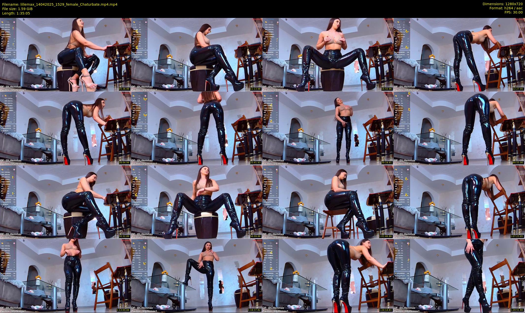 lillemax — 96 minute Chaturbate female cam show recording, 720p, Apr 14, 2025