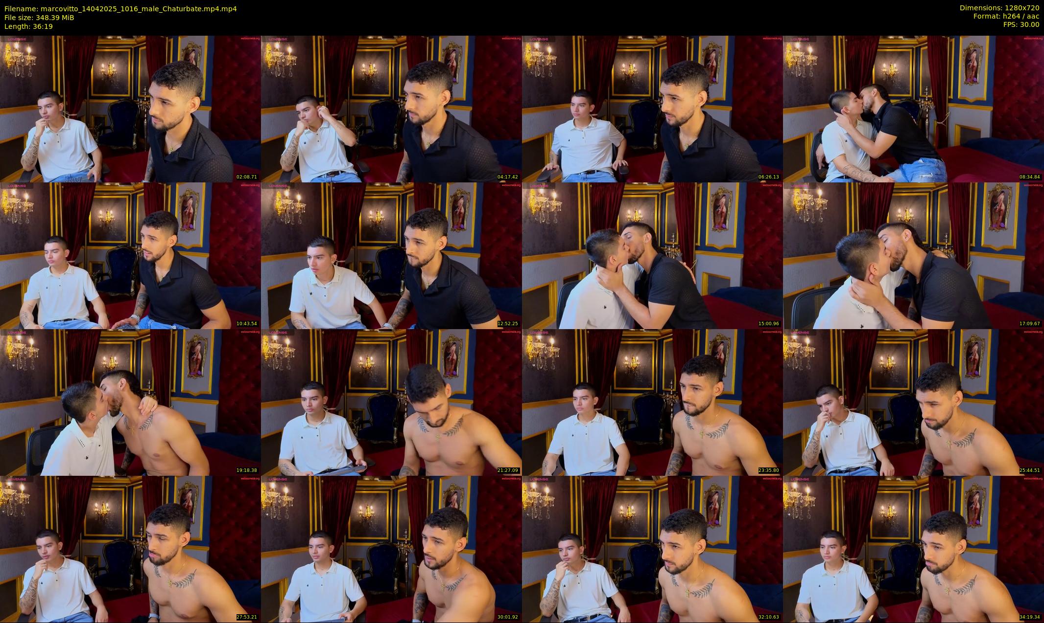 marcovitto — 37 minute Chaturbate couple cam show recording, 720p, Apr 14, 2025