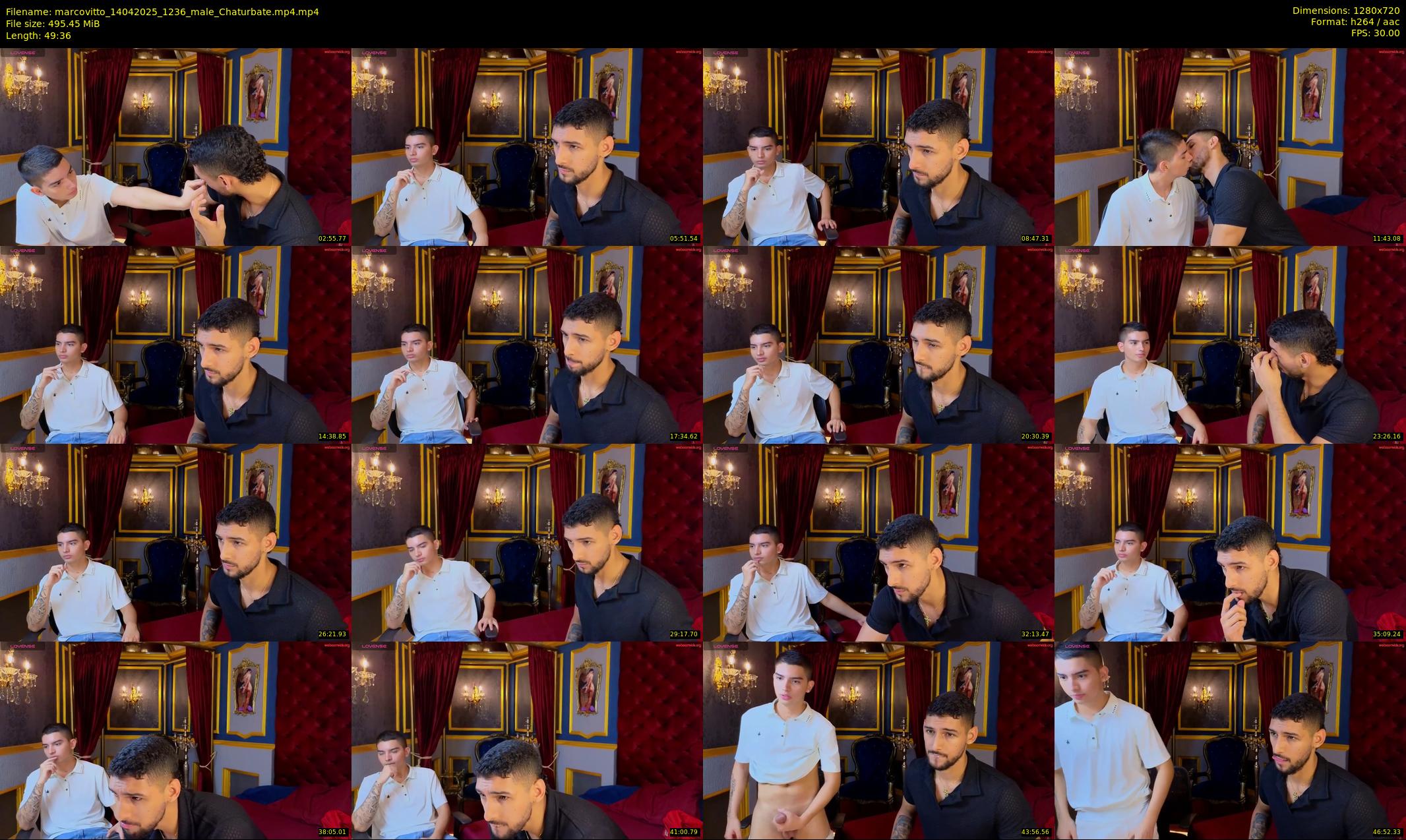 marcovitto — 50 minute Chaturbate couple cam show recording, 720p, Apr 14, 2025