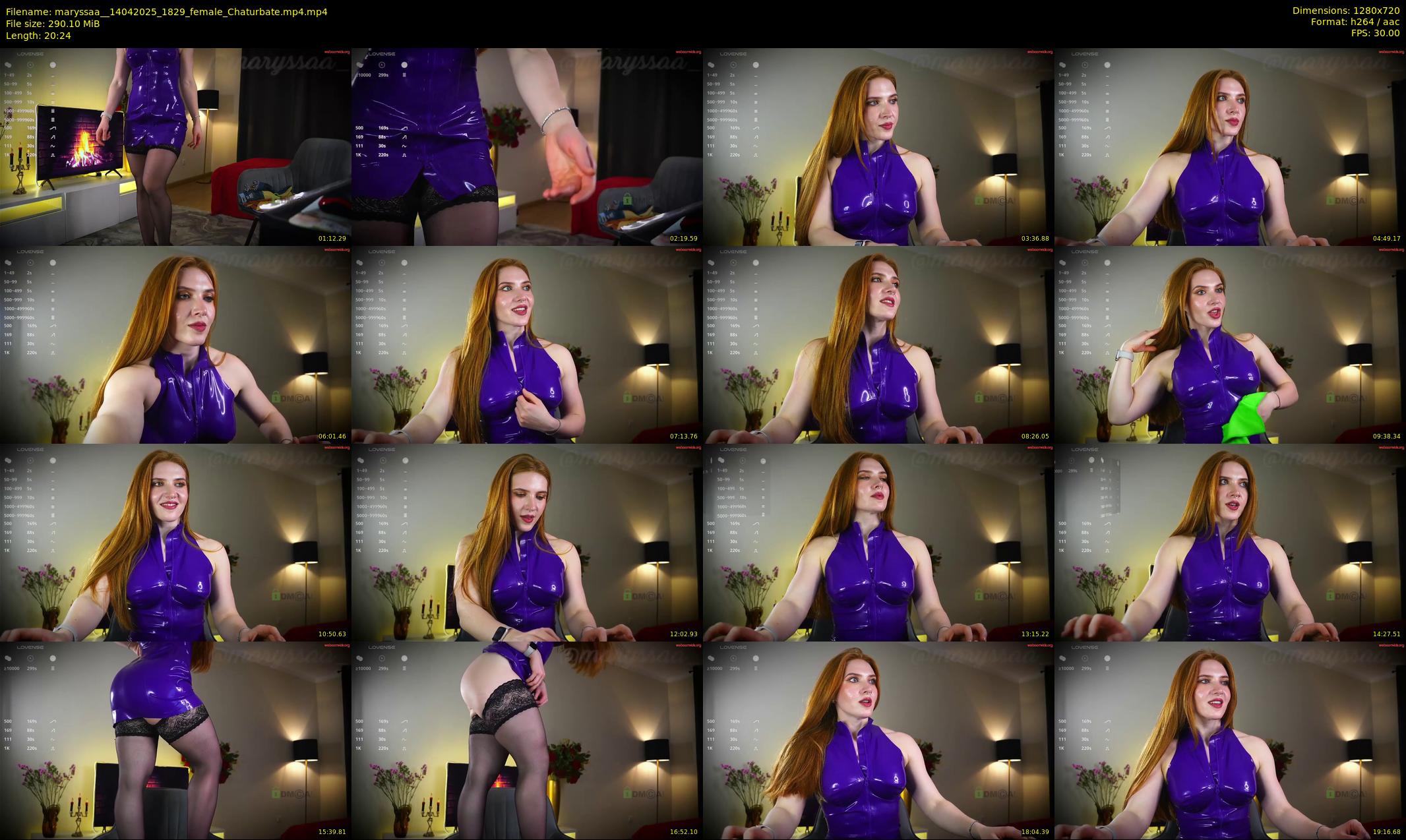 maryssaa_ — 21 minute Chaturbate female cam show recording, 720p, Apr 14, 2025