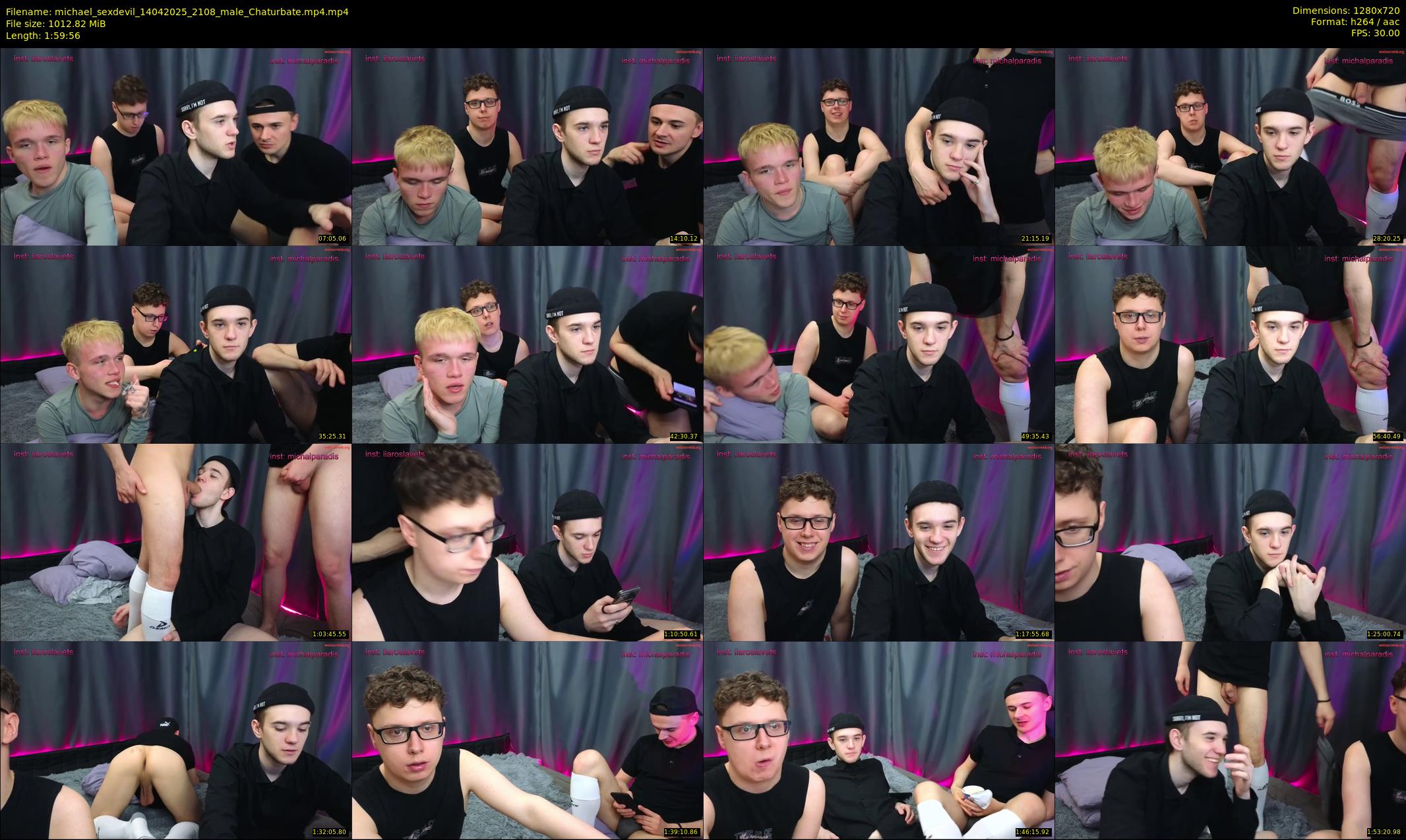 michael_sexdevil — 120 minute Chaturbate male cam show recording, 720p, Apr 14, 2025