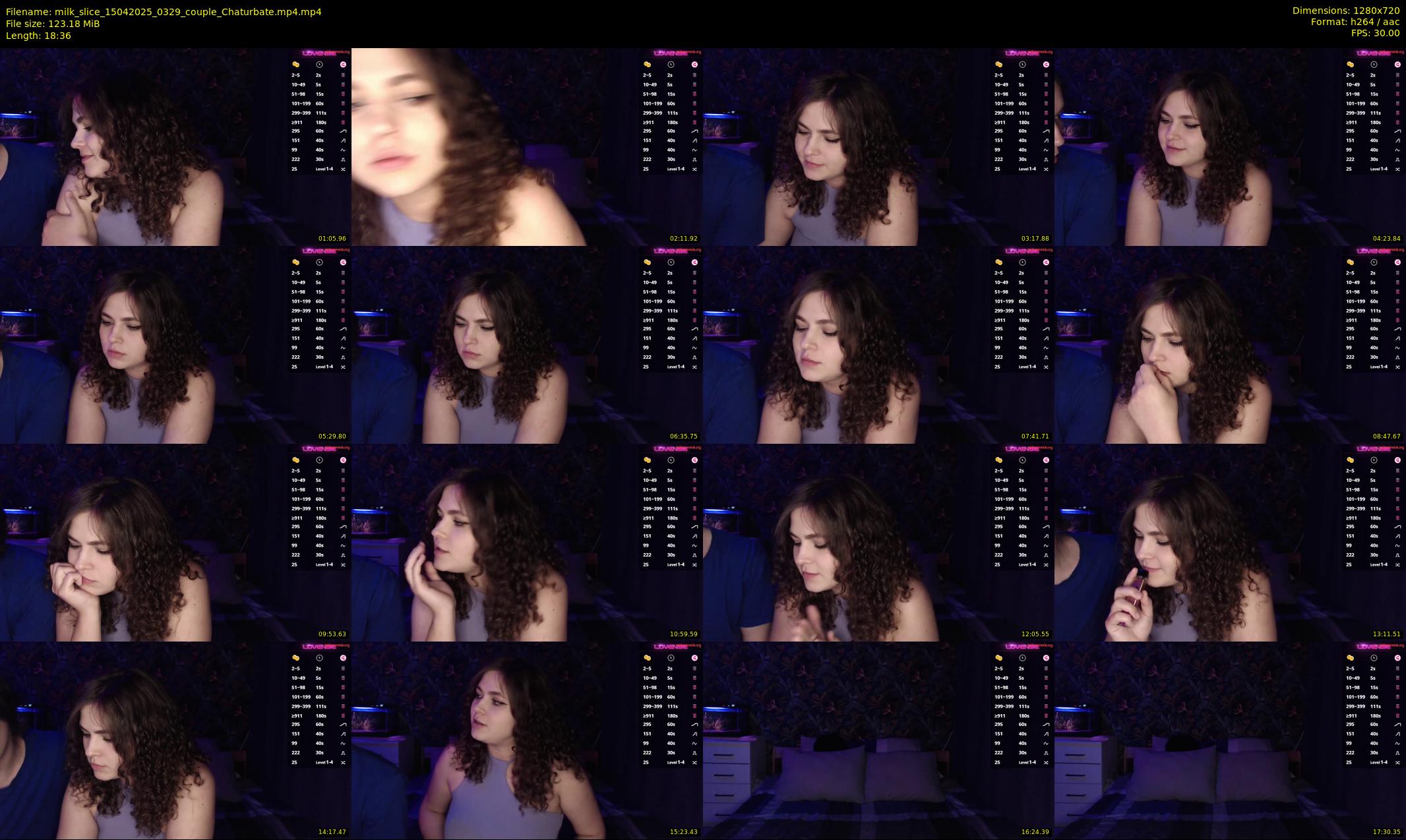 milk_slice — 19 minute Chaturbate couple cam show recording, 720p, Apr 15, 2025