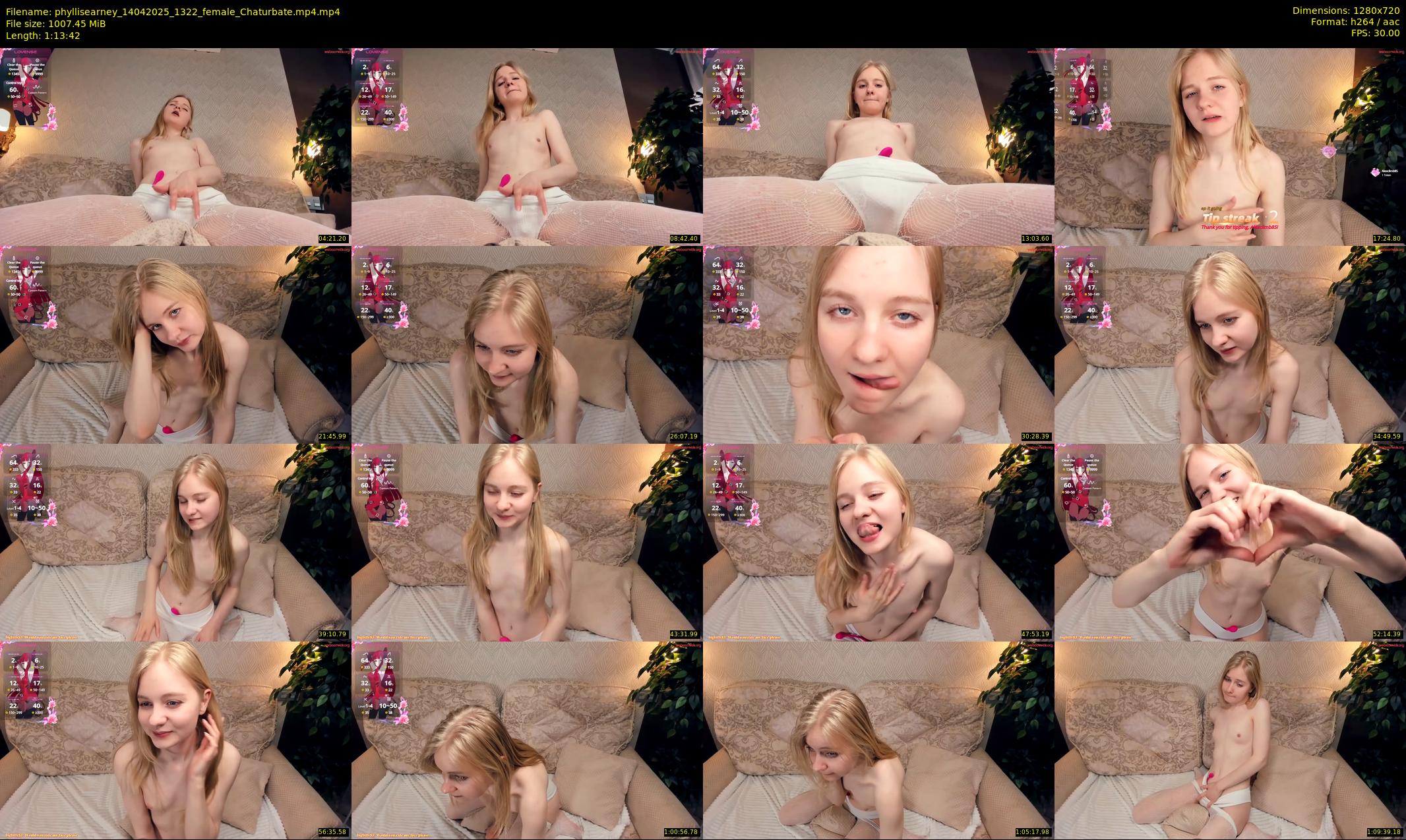 phyllisearney — 74 minute Chaturbate female cam show recording, 720p, Apr 14, 2025