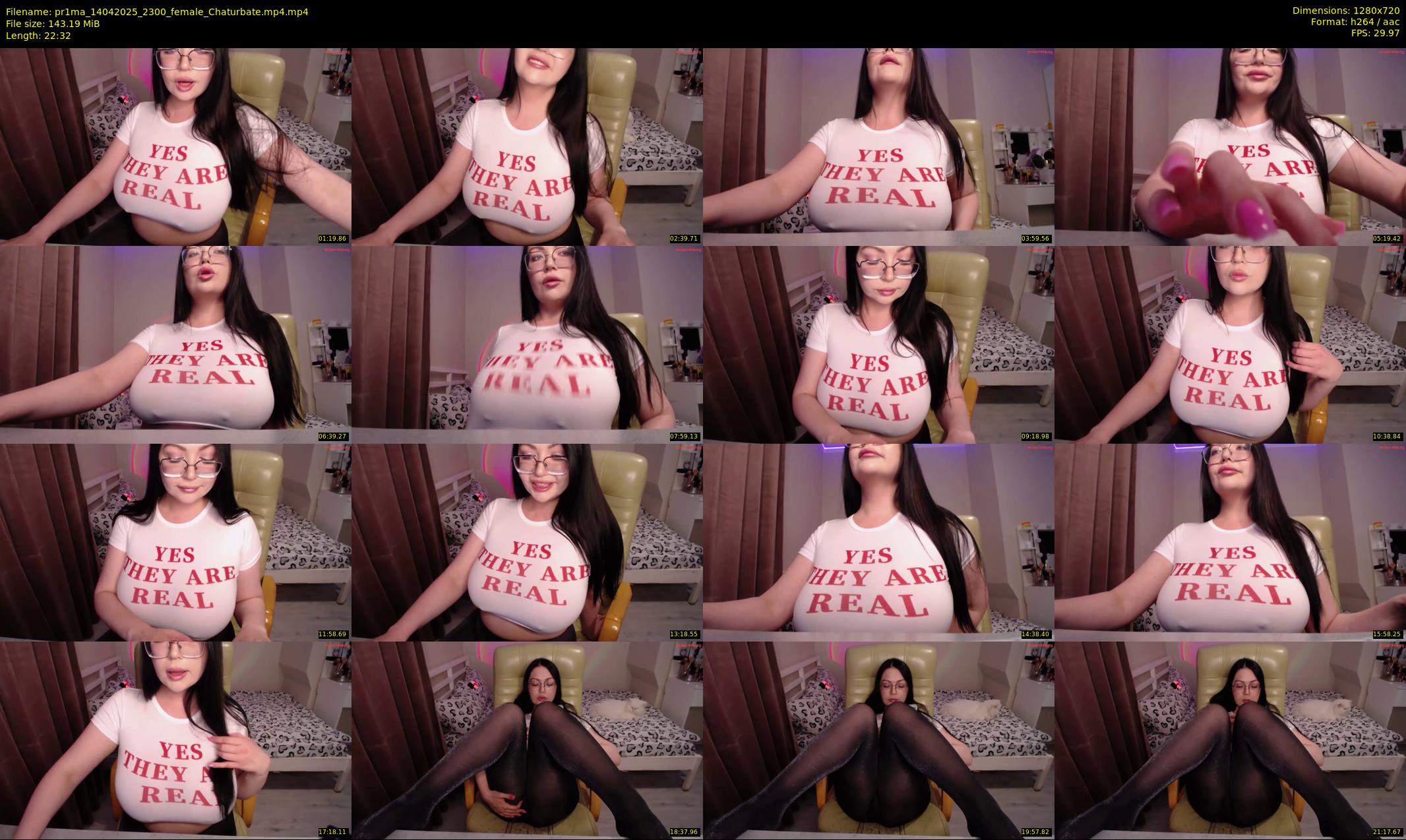 pr1ma — 23 minute Chaturbate female cam show recording, 720p, Apr 14, 2025