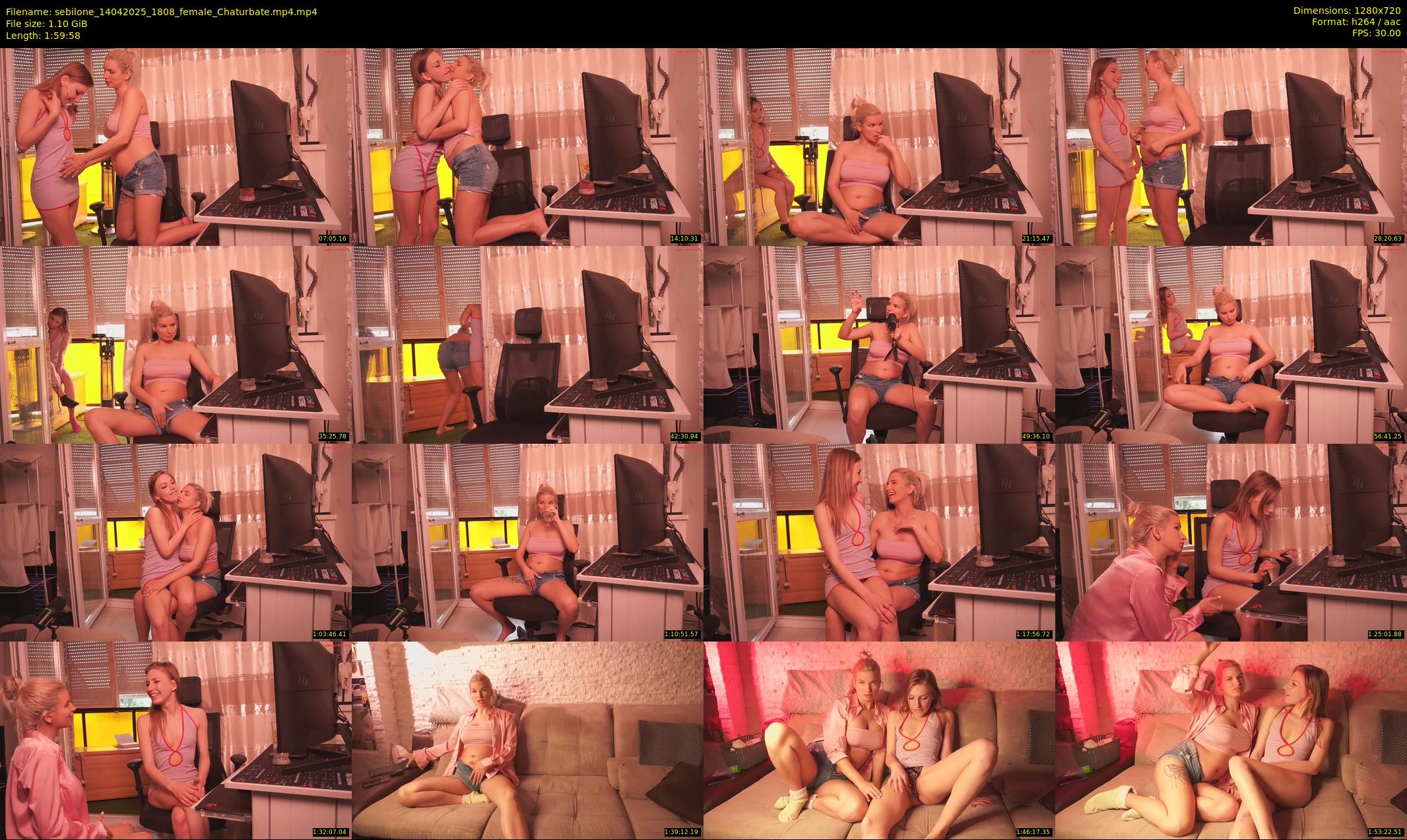 sebilone — 120 minute Chaturbate couple cam show recording, 720p, Apr 14, 2025