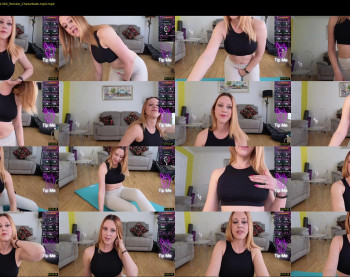 stripmequick — 54 minute Chaturbate female cam show recording, 720p, Apr 14, 2025