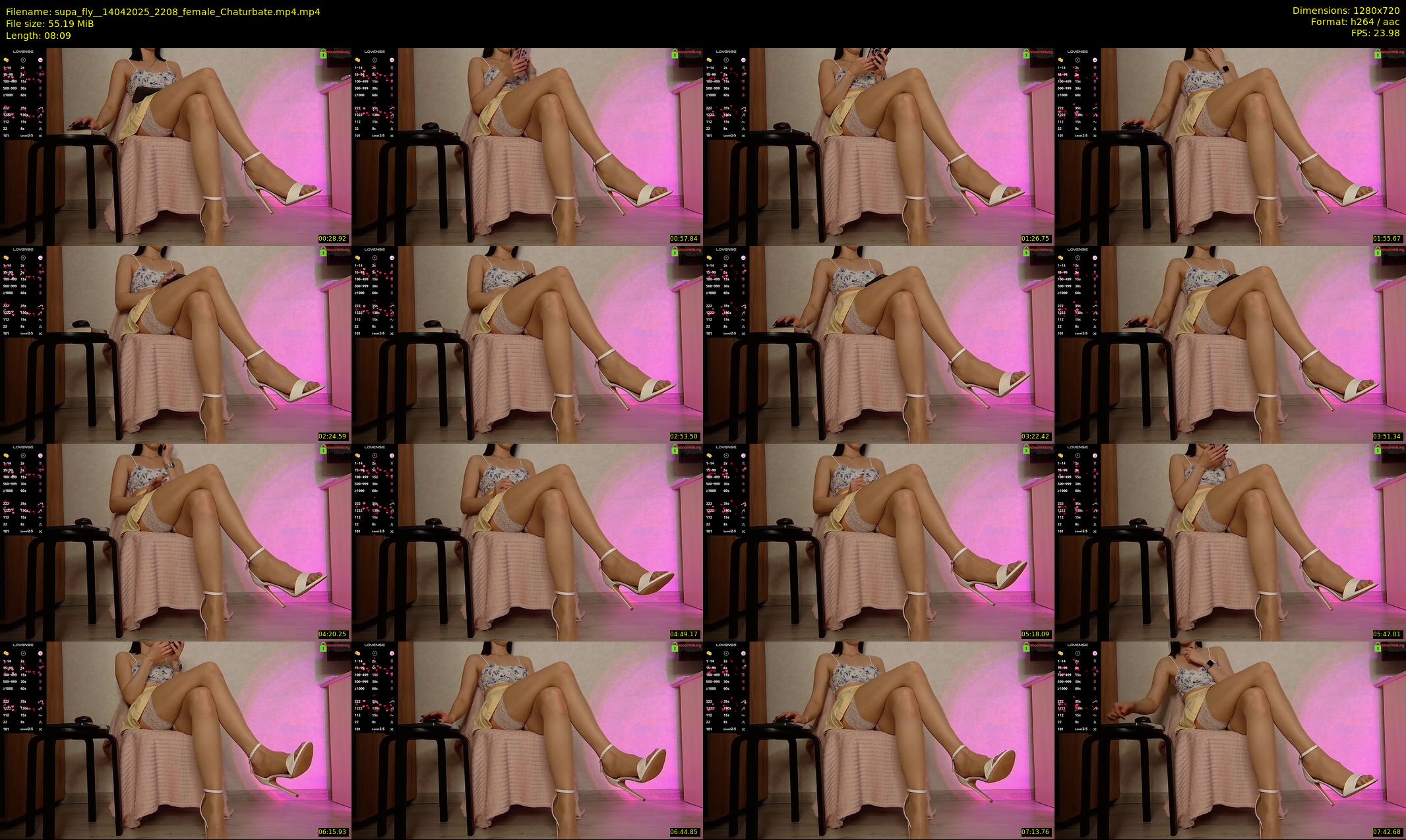 supa_fly_ — 9 minute Chaturbate female cam show recording, 720p, Apr 14, 2025