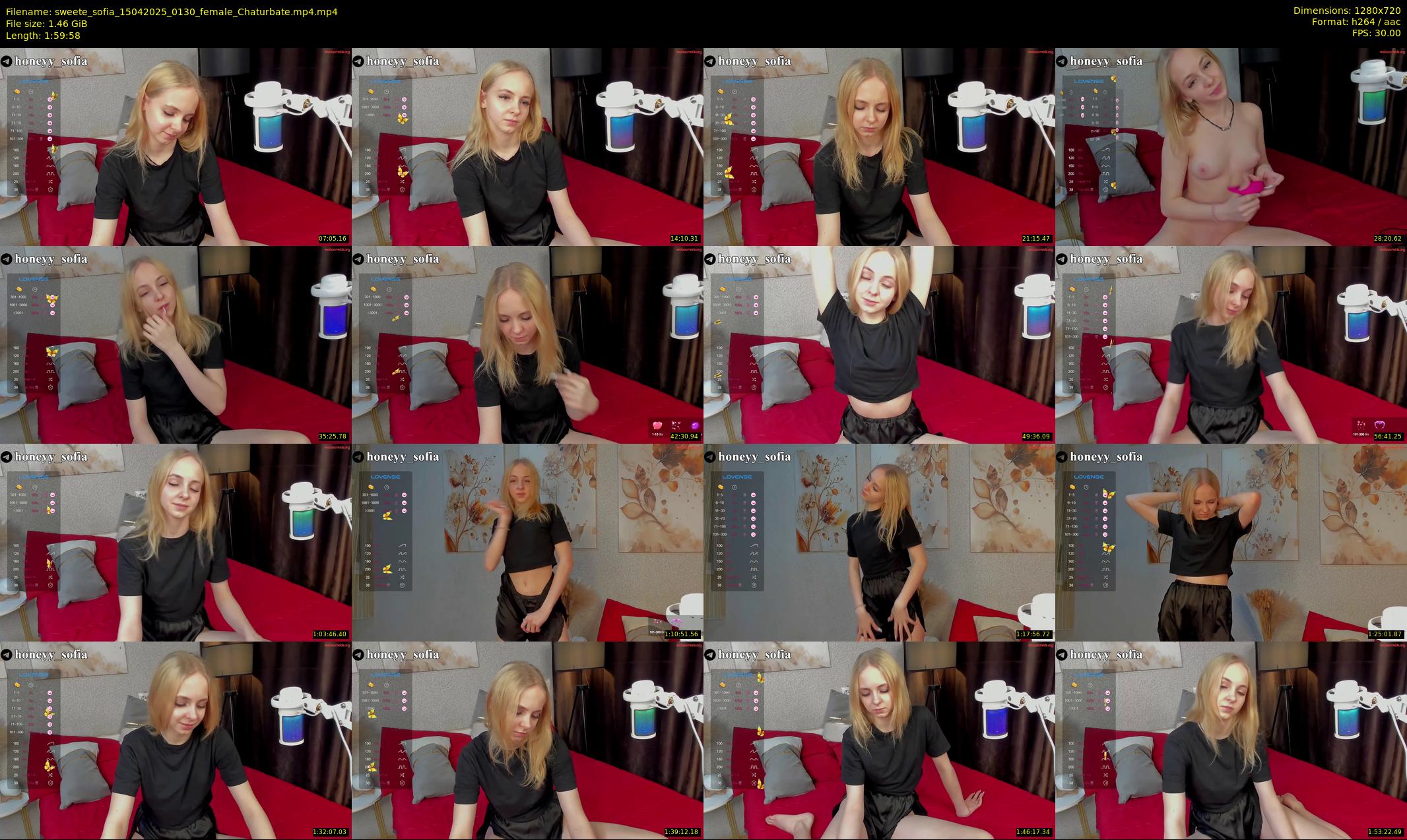 sweete_sofia — 120 minute Chaturbate female cam show recording, 720p, Apr 15, 2025