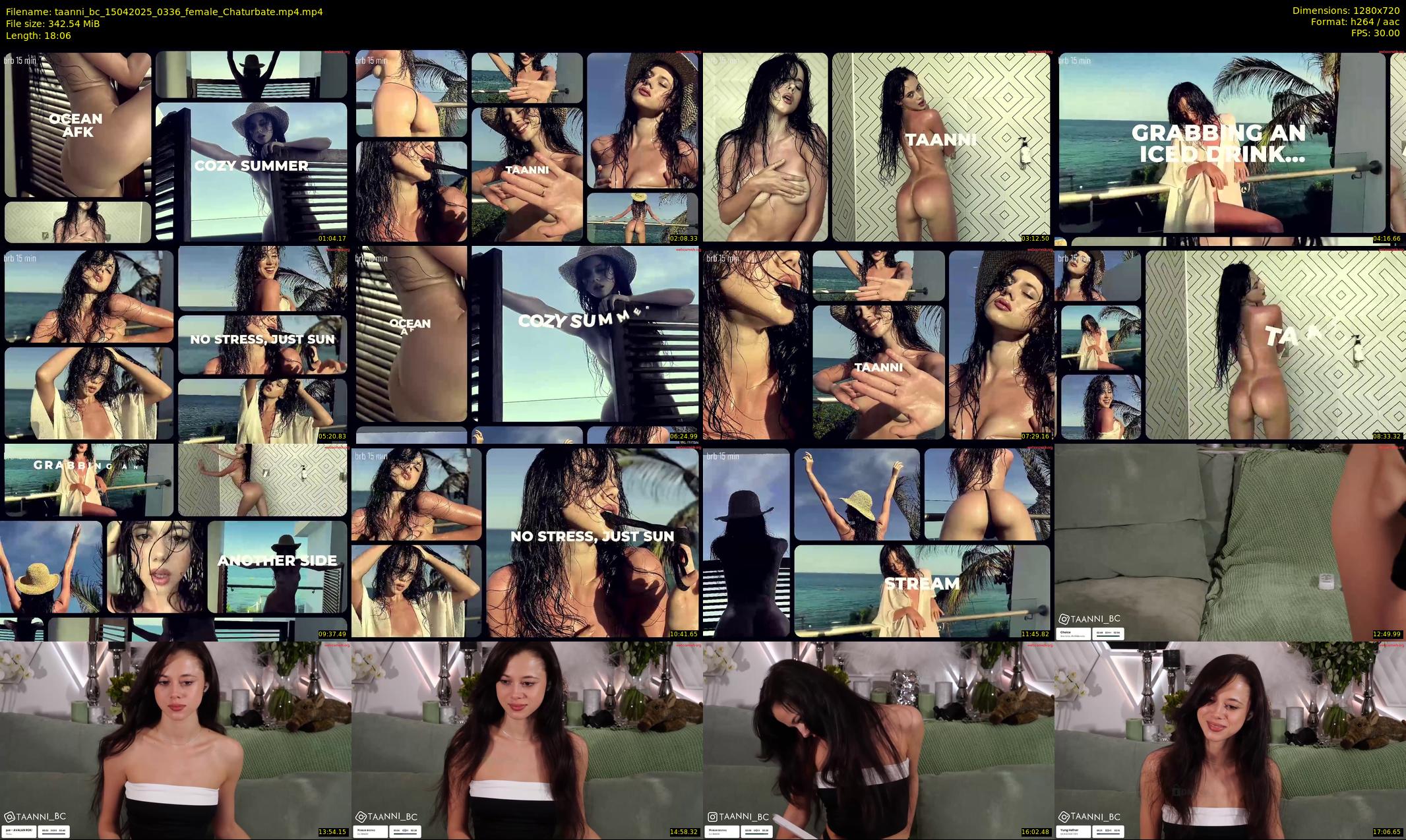 taanni_bc — 19 minute Chaturbate female cam show recording, 720p, Apr 15, 2025