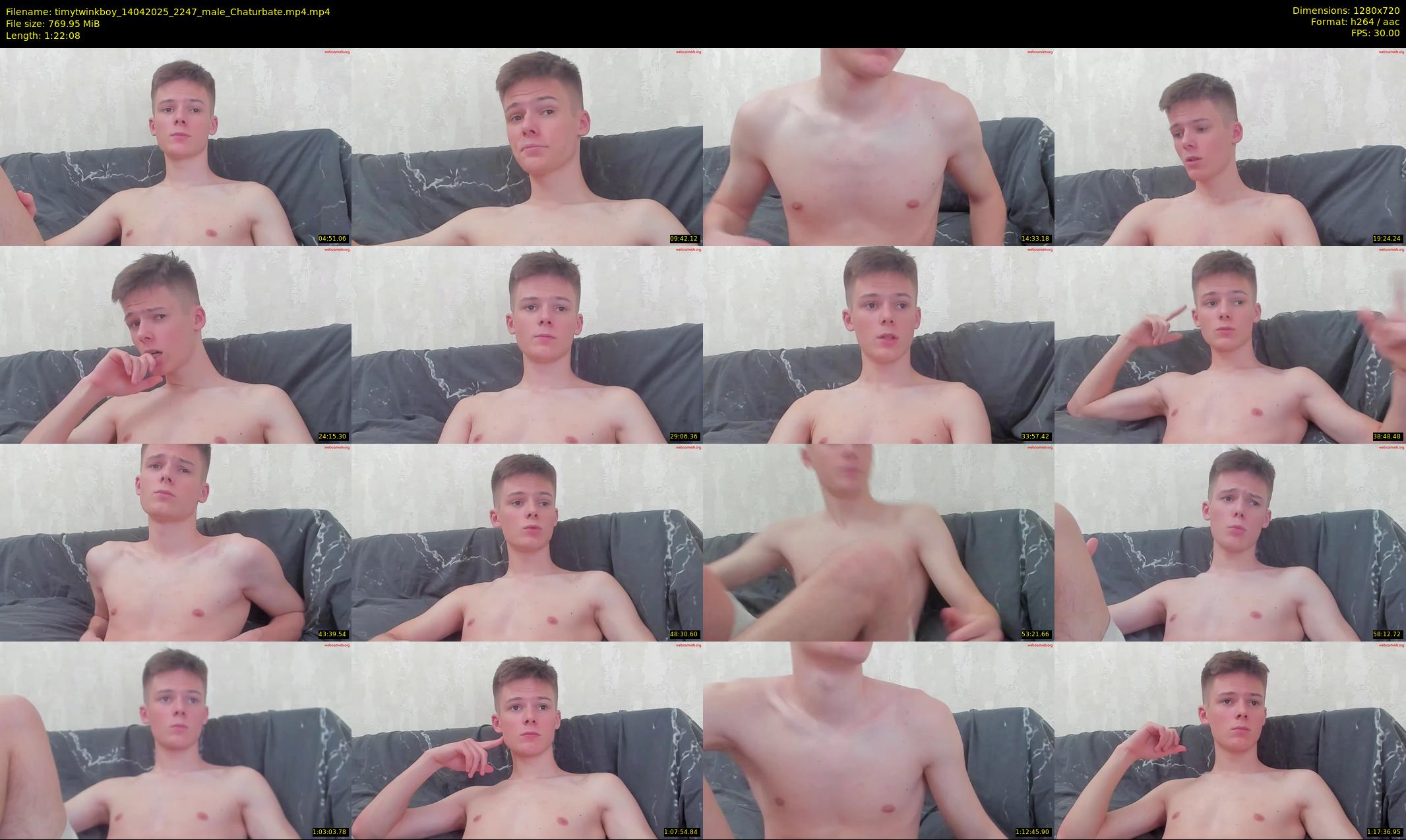 timytwinkboy — 83 minute Chaturbate male cam show recording, 720p, Apr 14, 2025