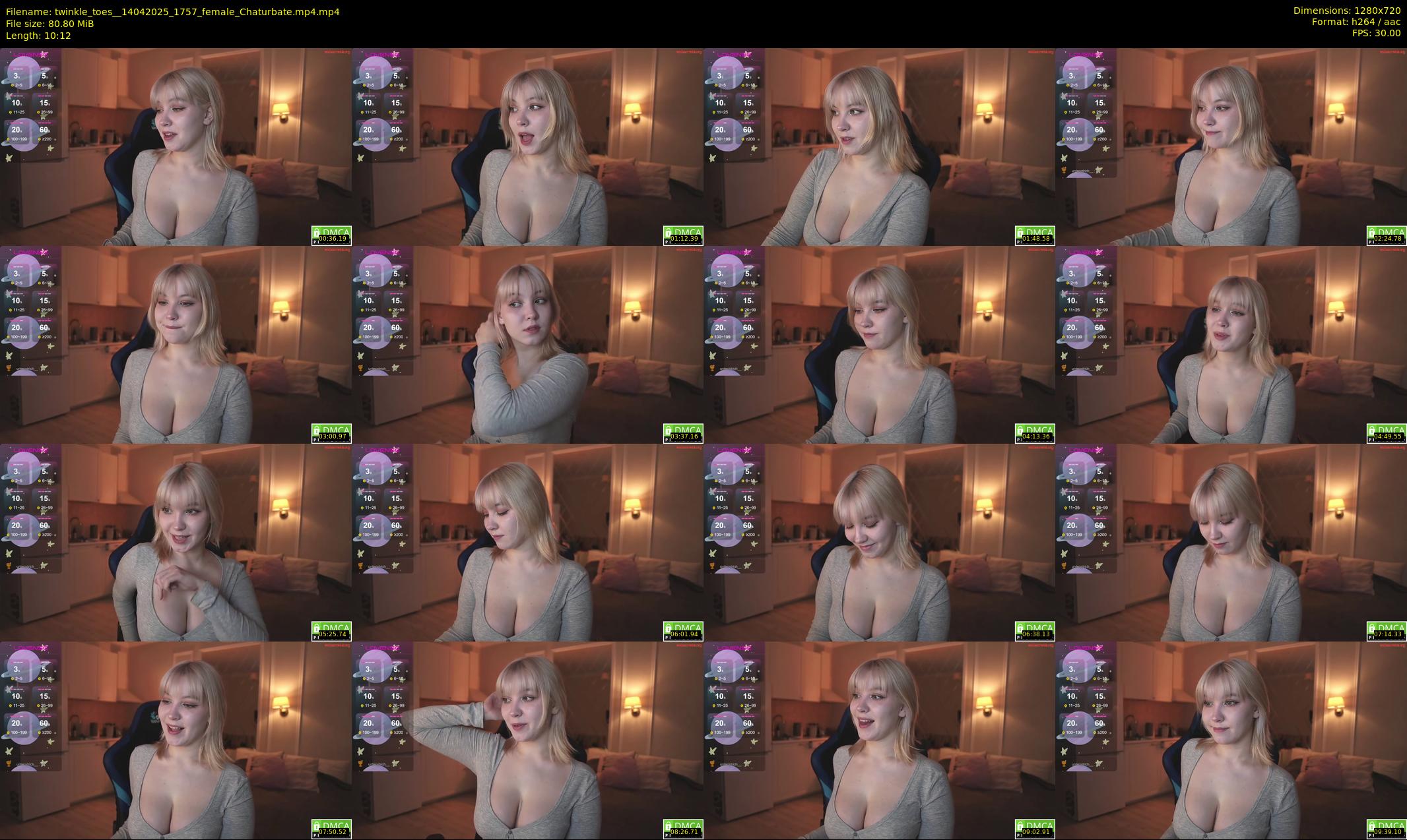 twinkle_toes_ — 11 minute Chaturbate female cam show recording, 720p, Apr 14, 2025