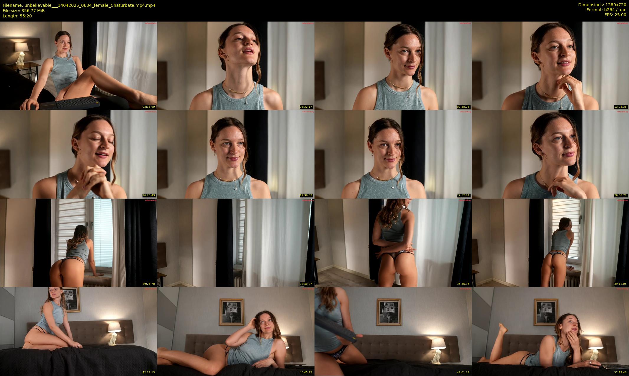 unbelievable__ — 56 minute Chaturbate female cam show recording, 720p, Apr 14, 2025