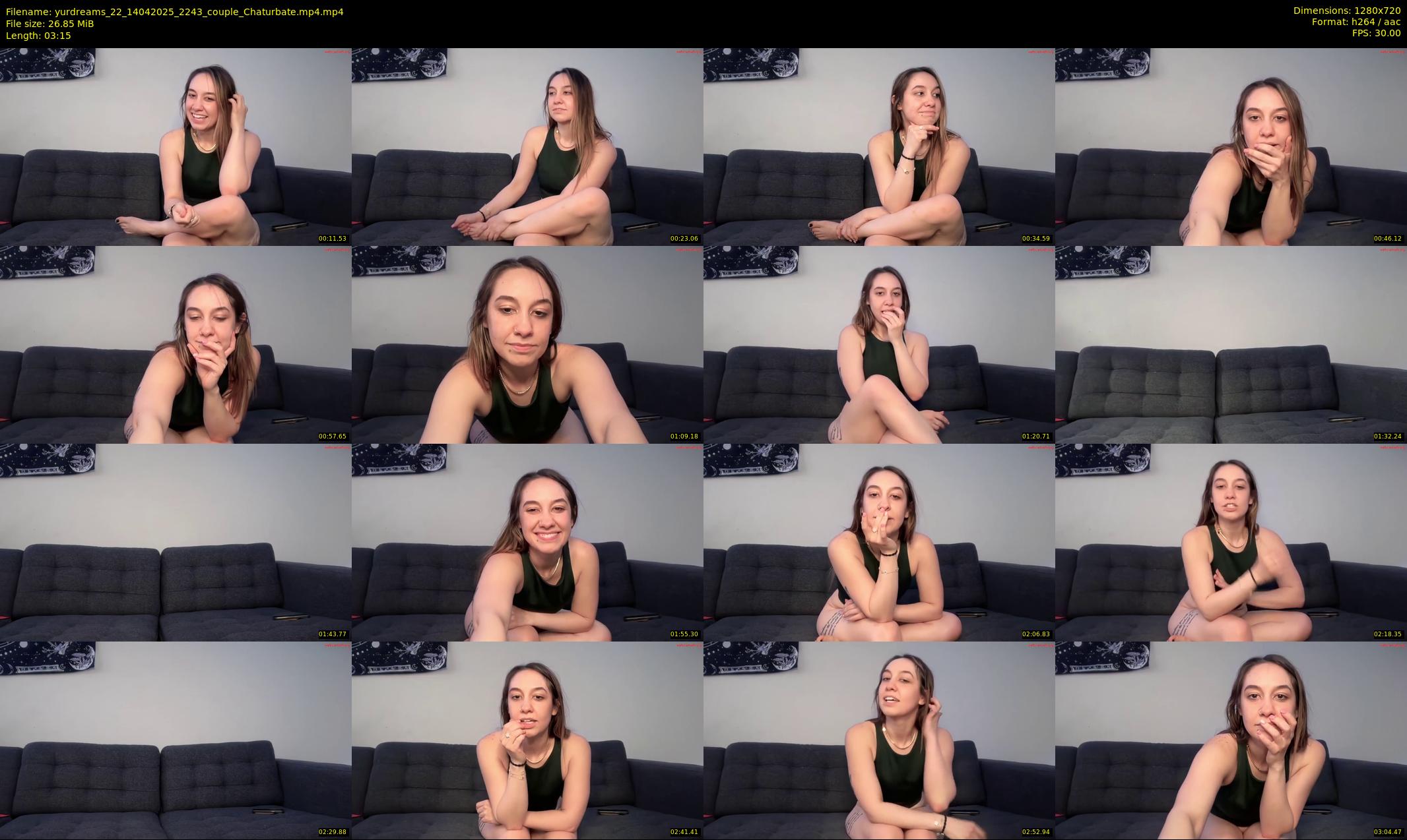 yurdreams_22 — 4 minute Chaturbate couple cam show recording, 720p, Apr 14, 2025