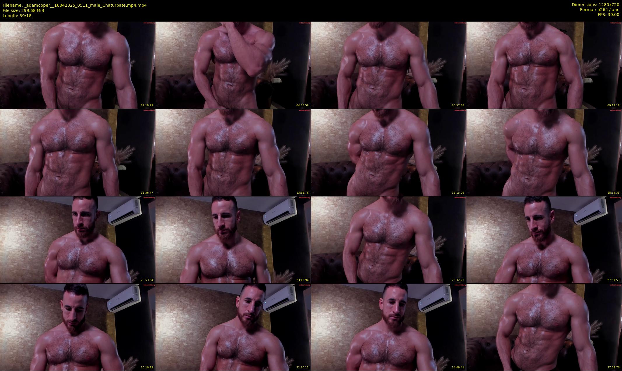 _adamcoper_ — 40 minute Chaturbate male cam show recording, 720p, Apr 16, 2025