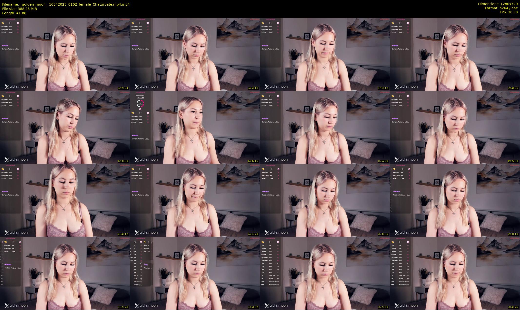 _golden_moon_ — 41 minute Chaturbate female cam show recording, 720p, Apr 16, 2025