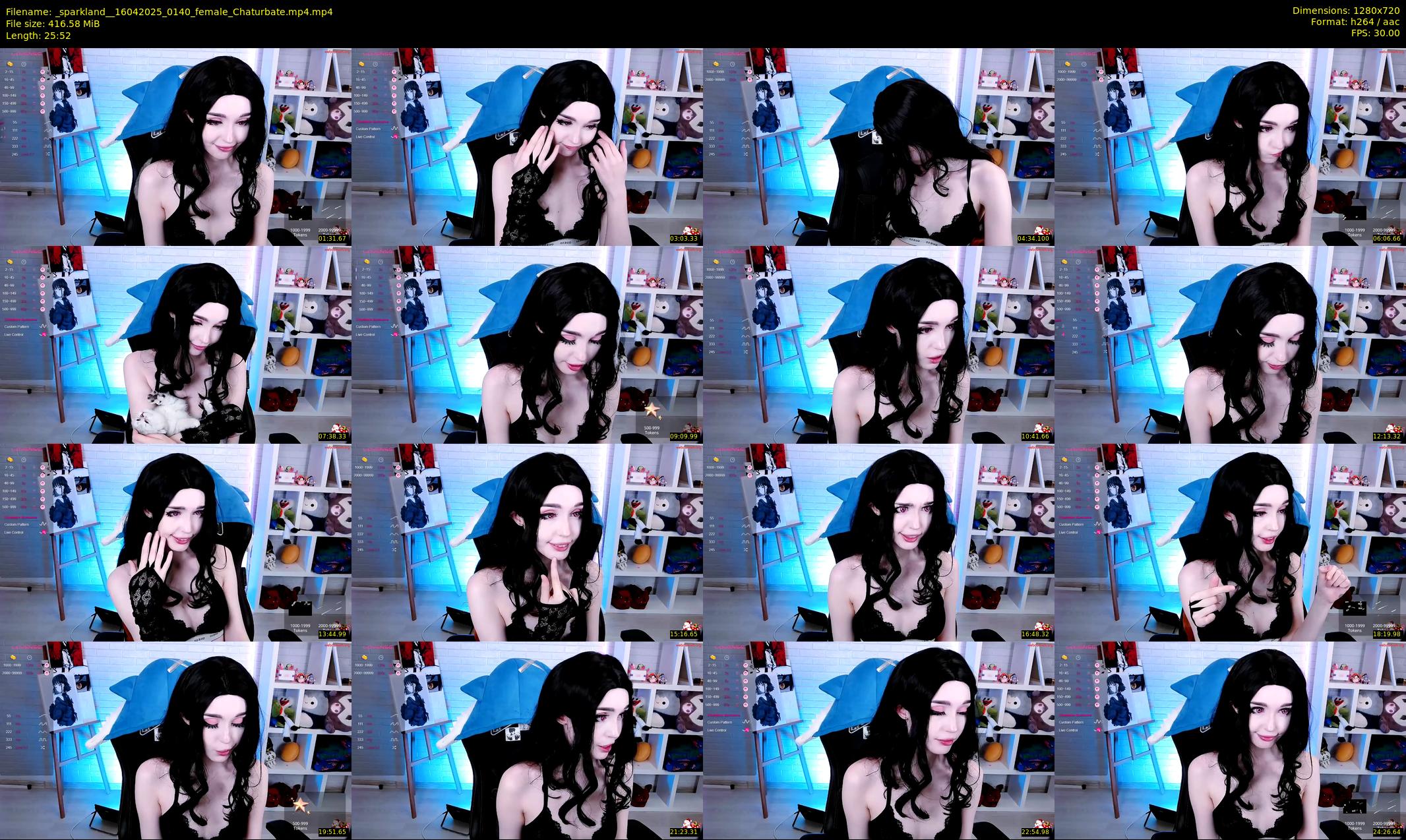 _sparkland_ — 26 minute Chaturbate female cam show recording, 720p, Apr 16, 2025
