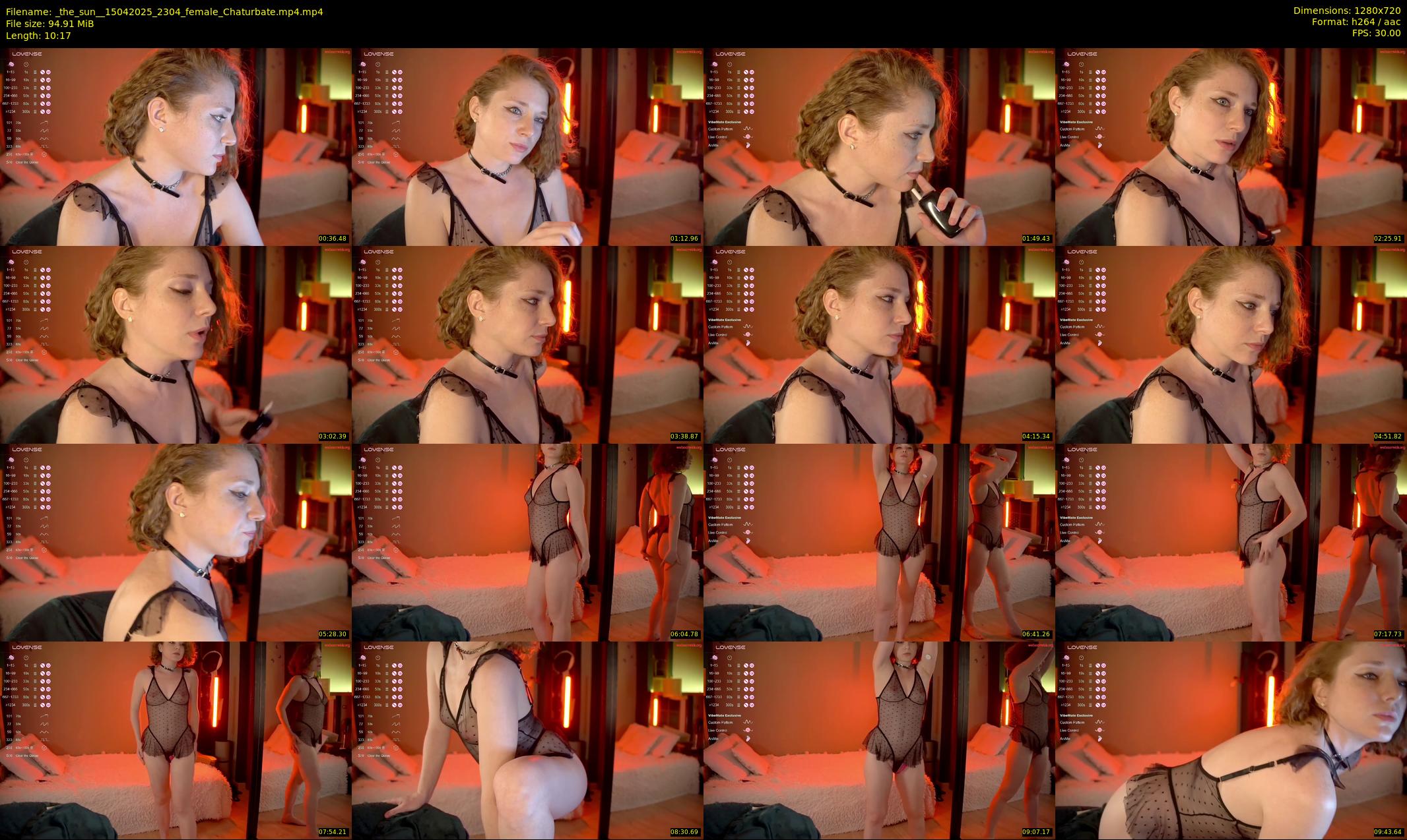 _the_sun_ — 11 minute Chaturbate female cam show recording, 720p, Apr 15, 2025