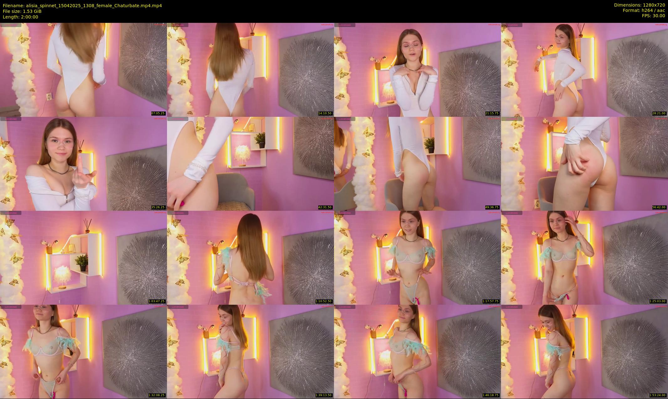 alisia_spinnet — 120 minute Chaturbate female cam show recording, 720p, Apr 15, 2025