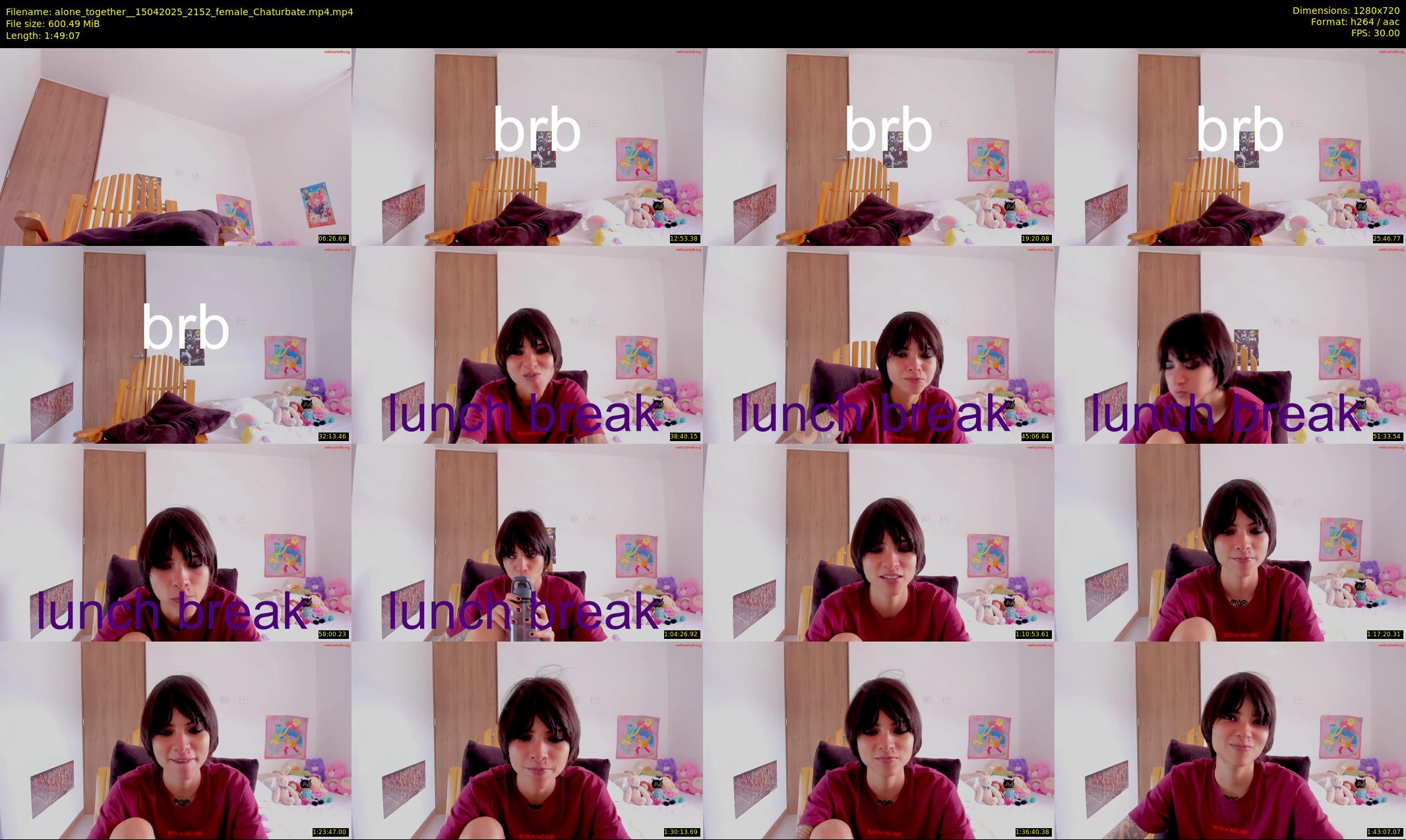 alone_together_ — 110 minute Chaturbate female cam show recording, 720p, Apr 15, 2025