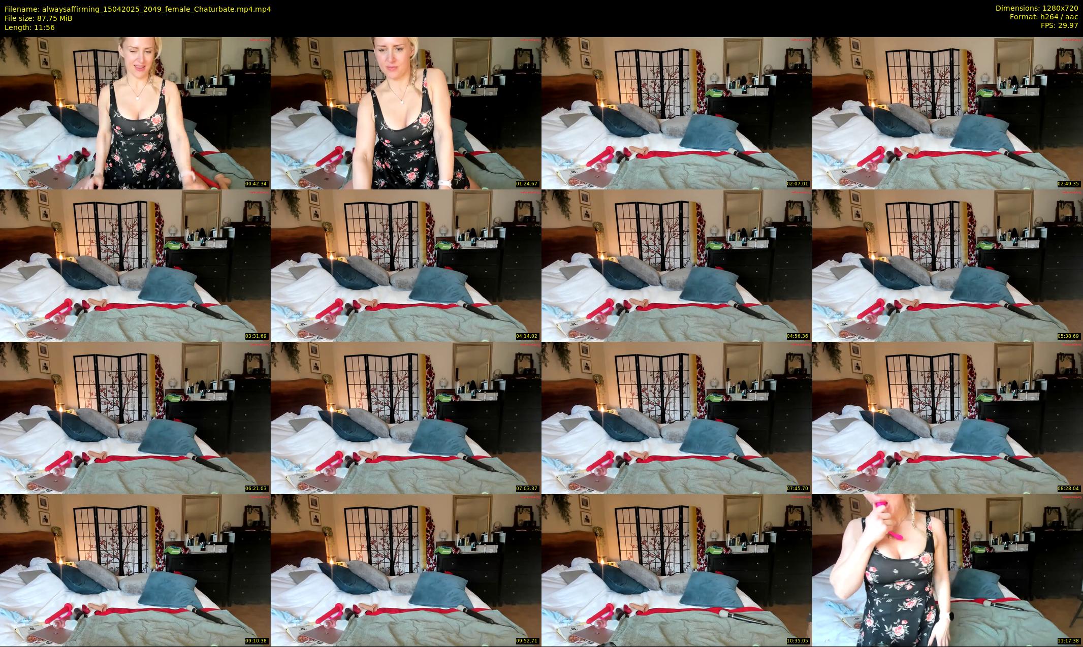 alwaysaffirming — 12 minute Chaturbate couple cam show recording, 720p, Apr 15, 2025