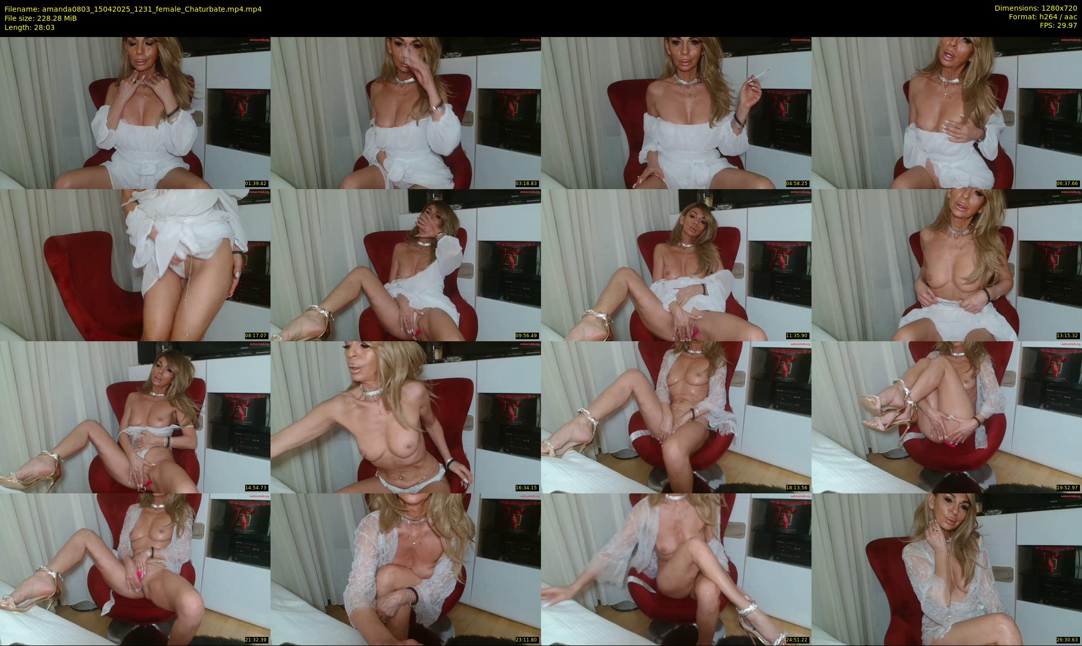 amanda0803 — 29 minute Chaturbate female cam show recording, 720p, Apr 15, 2025