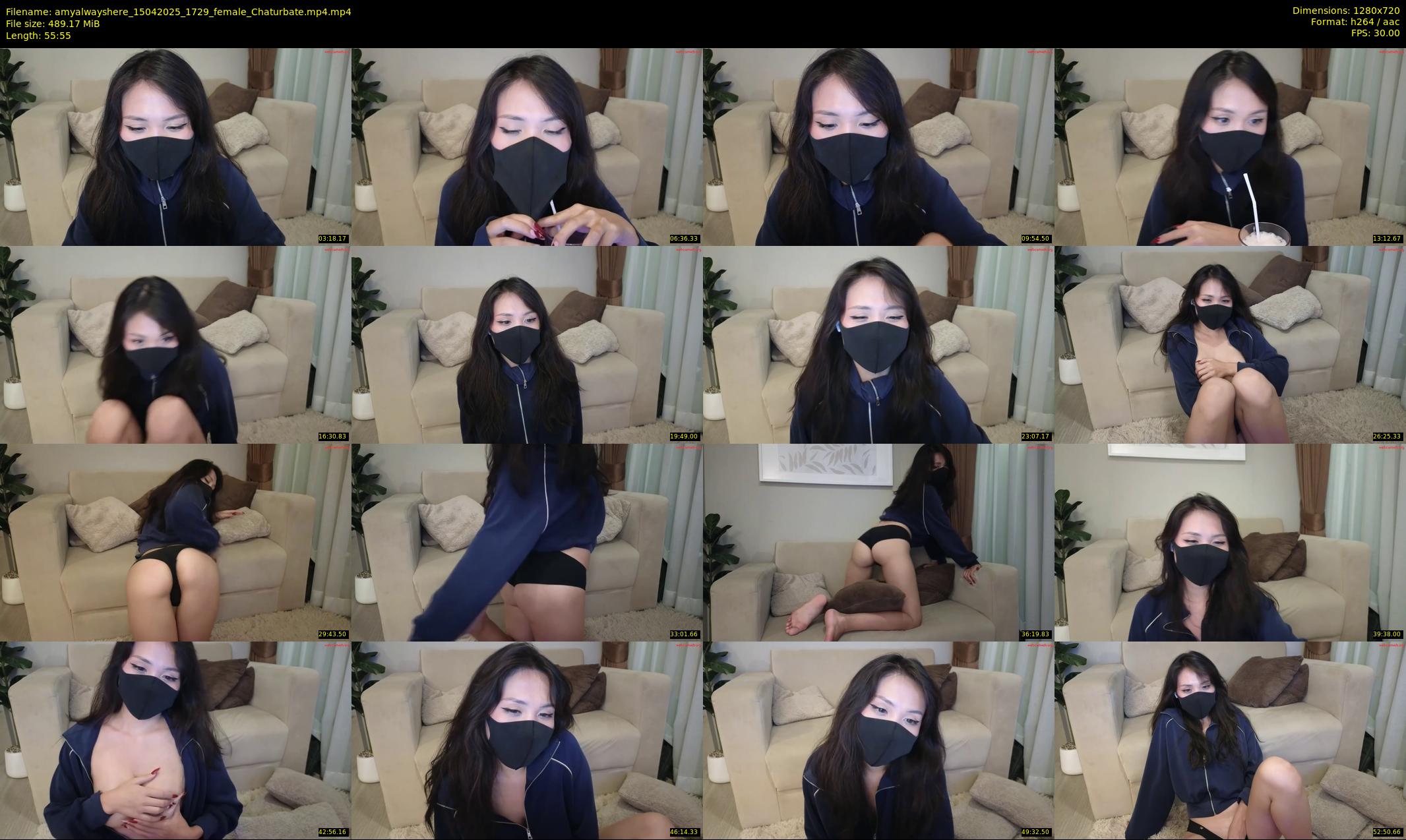 amyalwayshere — 56 minute Chaturbate female cam show recording, 720p, Apr 15, 2025