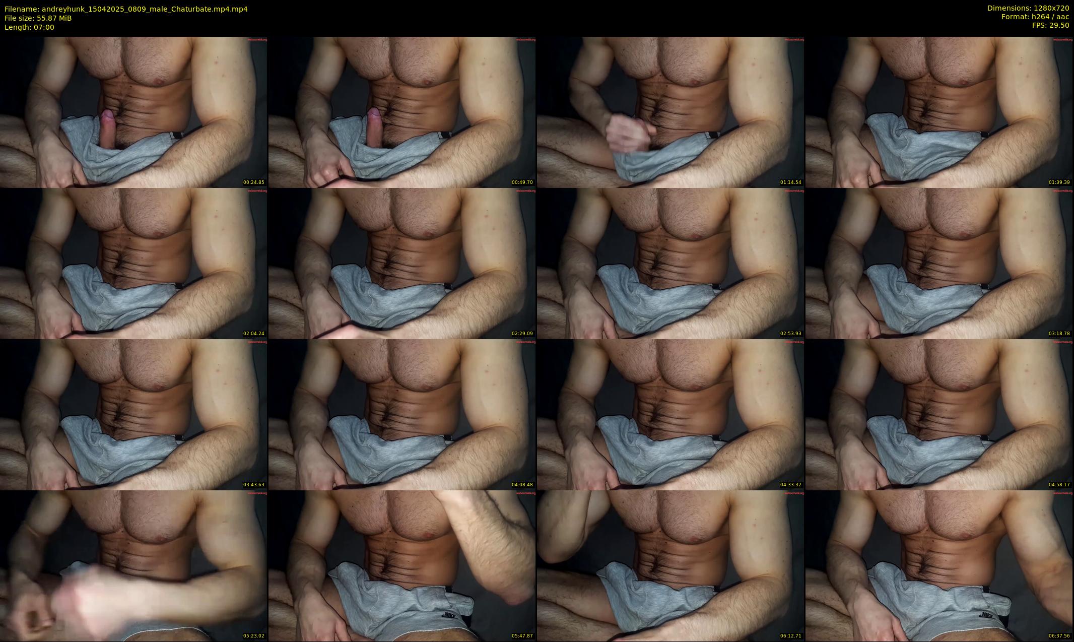 andreyhunk — 7 minute Chaturbate male cam show recording, 720p, Apr 15, 2025