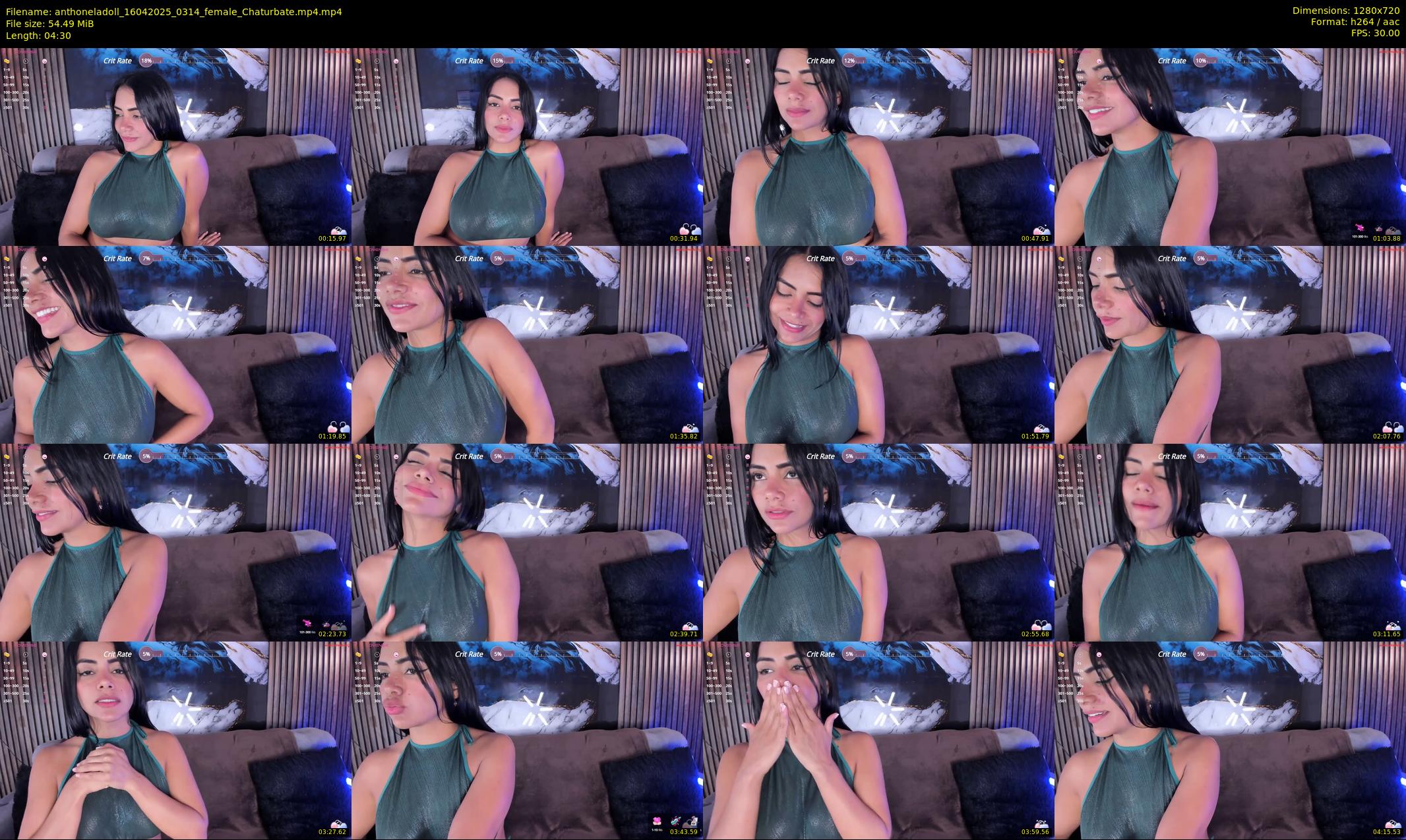 anthoneladoll — 5 minute Chaturbate female cam show recording, 720p, Apr 16, 2025