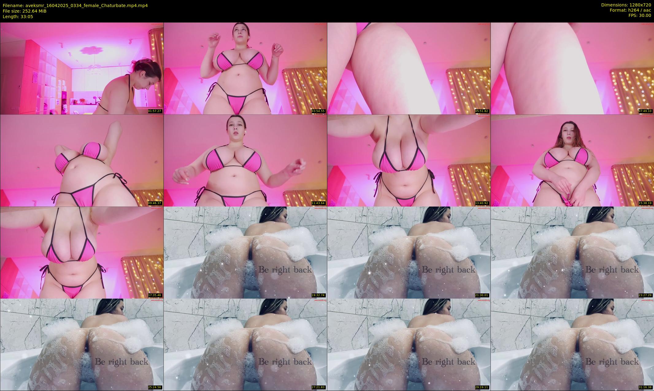 aveksmr — 34 minute Chaturbate couple cam show recording, 720p, Apr 16, 2025