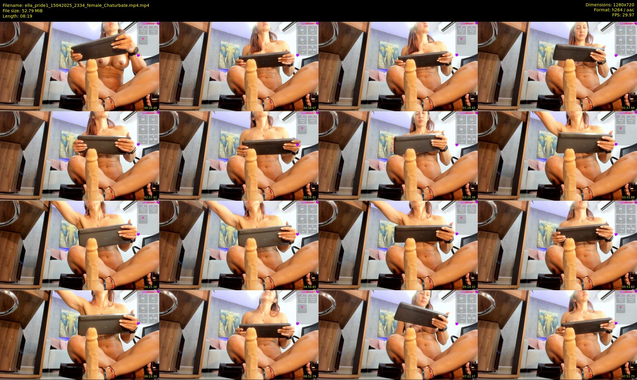 ella_pride1 — 9 minute Chaturbate female cam show recording, 720p, Apr 15, 2025