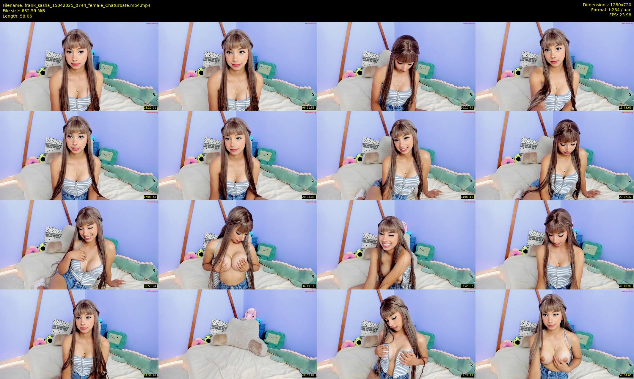frank_sasha — 59 minute Chaturbate couple cam show recording, 720p, Apr 15, 2025