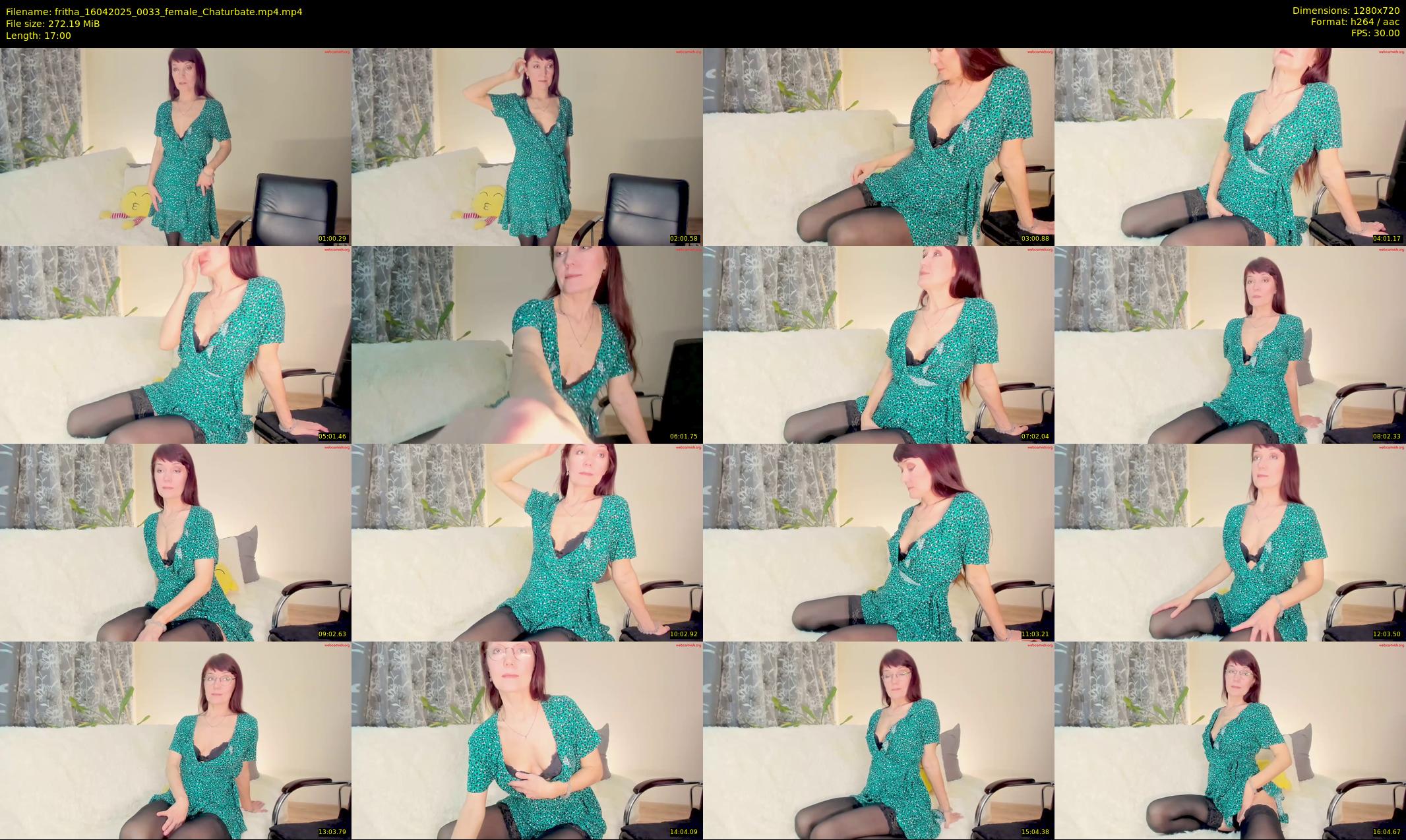 fritha — 17 minute Chaturbate female cam show recording, 720p, Apr 16, 2025